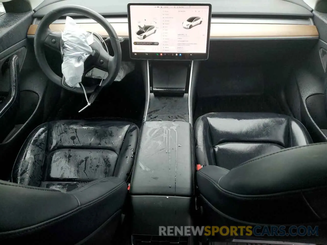 8 fotografías del automóvil dañado 5YJ3E1EA8LF737622 TESLA MODEL 3 2020