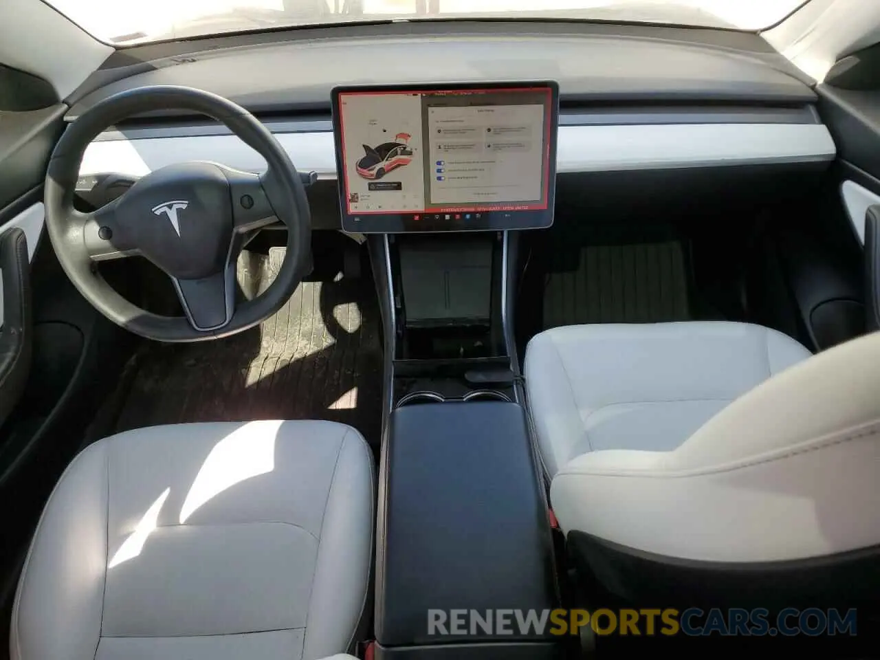 8 fotografías del automóvil dañado 5YJ3E1EA8LF743985 TESLA MODEL 3 2020