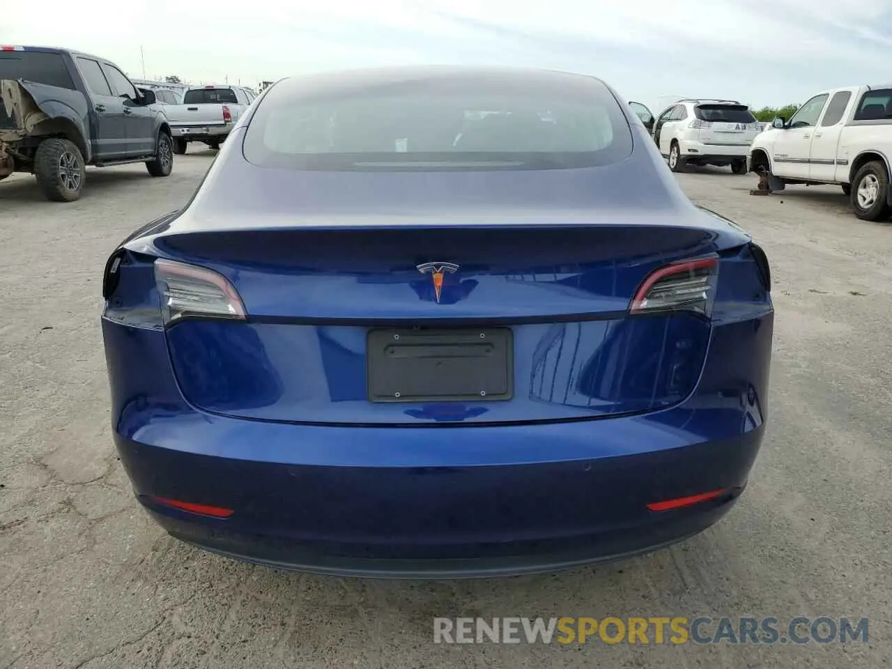 6 fotografías del automóvil dañado 5YJ3E1EA8LF745848 TESLA MODEL 3 2020
