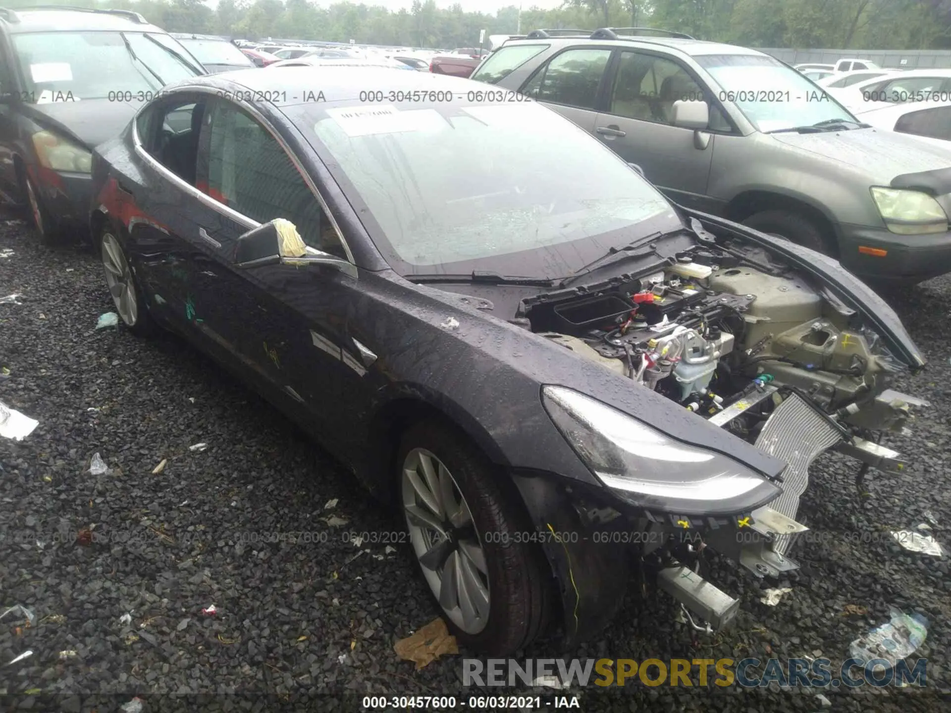 1 fotografías del automóvil dañado 5YJ3E1EA8LF783774 TESLA MODEL 3 2020