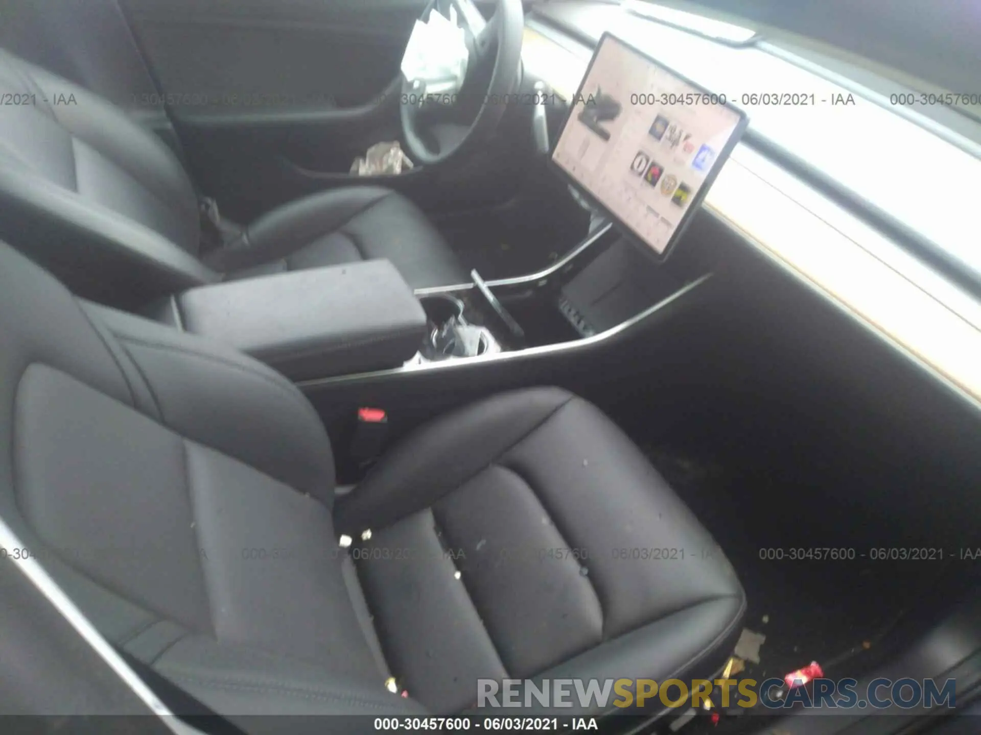 5 fotografías del automóvil dañado 5YJ3E1EA8LF783774 TESLA MODEL 3 2020