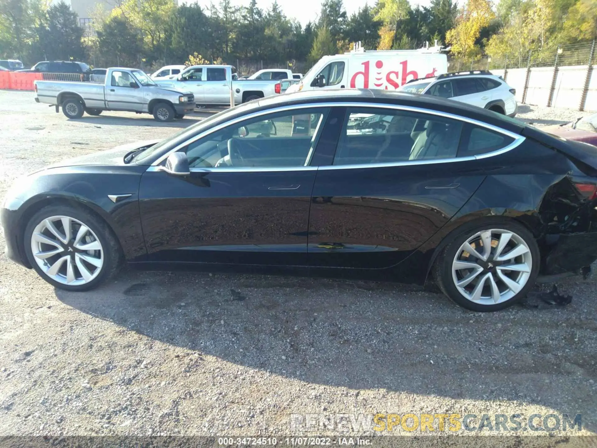 10 fotografías del automóvil dañado 5YJ3E1EA8LF797397 TESLA MODEL 3 2020
