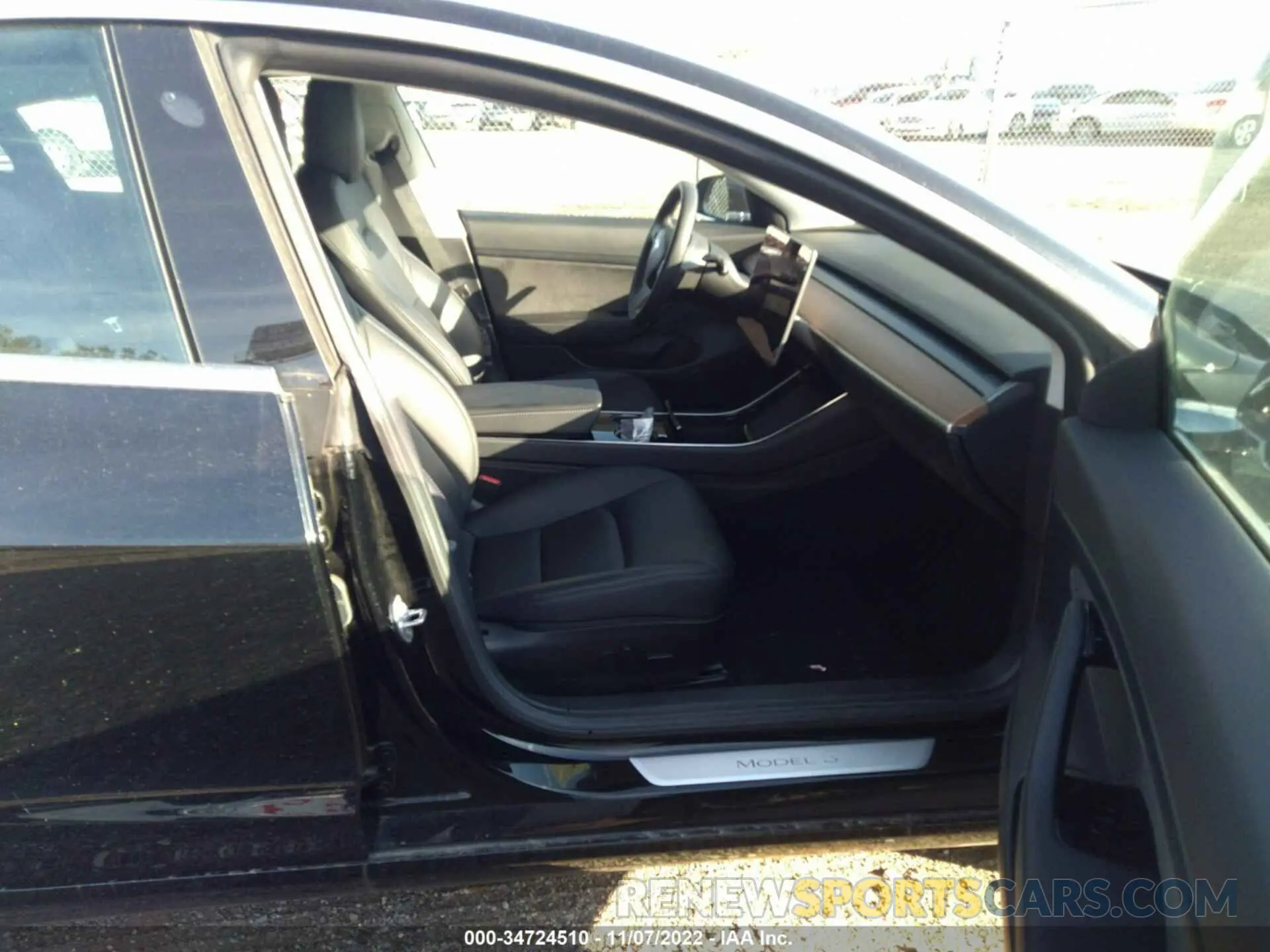 5 fotografías del automóvil dañado 5YJ3E1EA8LF797397 TESLA MODEL 3 2020
