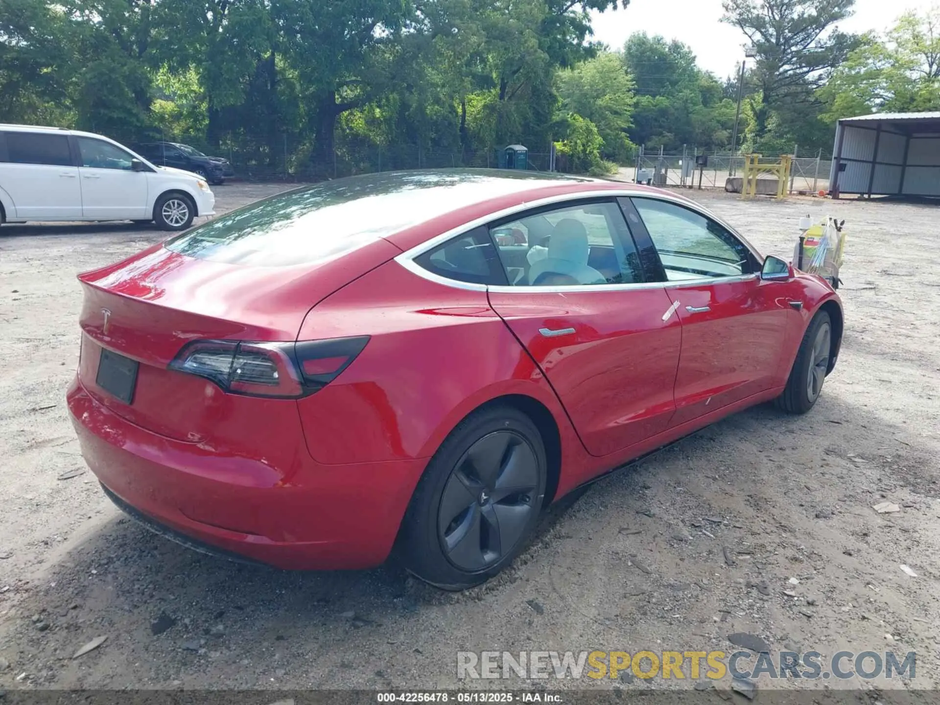 4 fotografías del automóvil dañado 5YJ3E1EA8LF797688 TESLA MODEL 3 2020