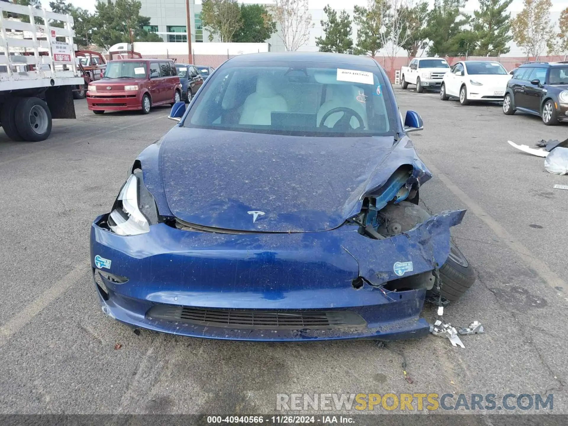 6 fotografías del automóvil dañado 5YJ3E1EA8LF804929 TESLA MODEL 3 2020