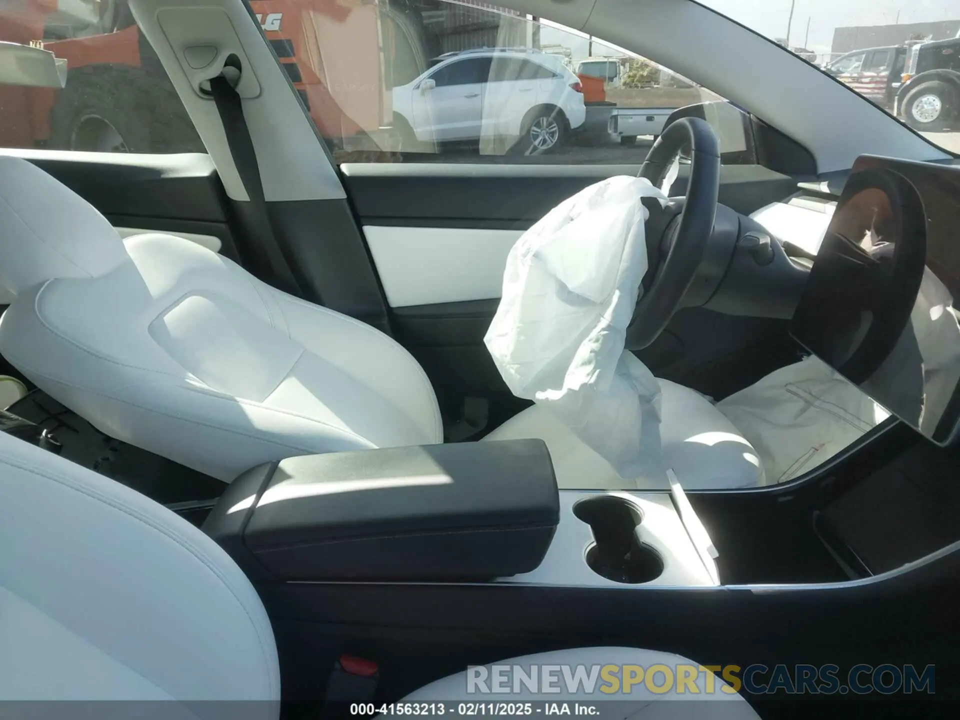 7 fotografías del automóvil dañado 5YJ3E1EA9LF599332 TESLA MODEL 3 2020