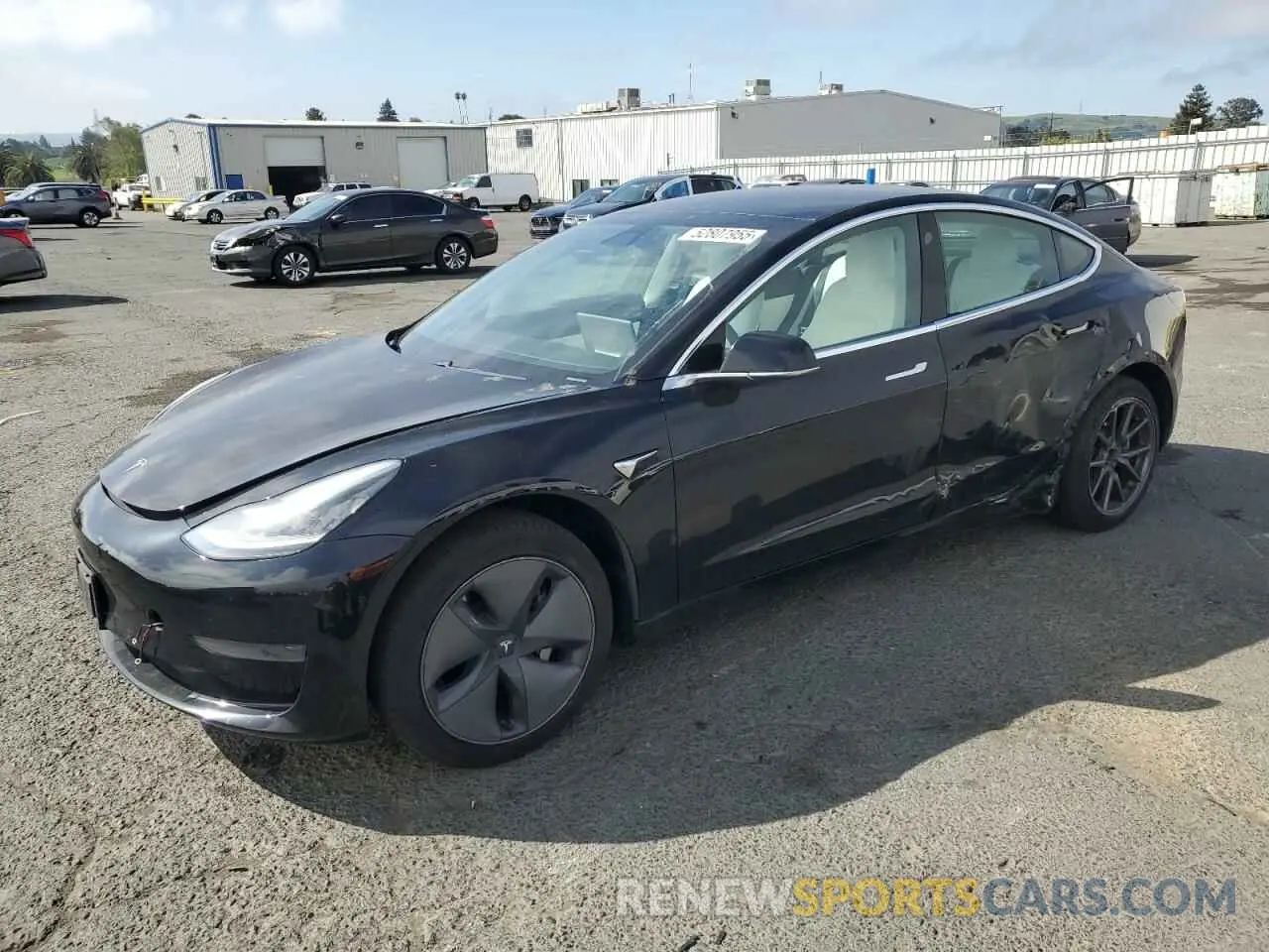1 fotografías del automóvil dañado 5YJ3E1EA9LF606716 TESLA MODEL 3 2020