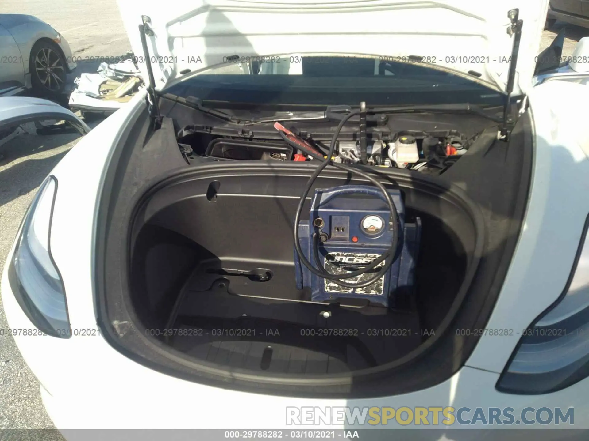10 fotografías del automóvil dañado 5YJ3E1EA9LF615206 TESLA MODEL 3 2020