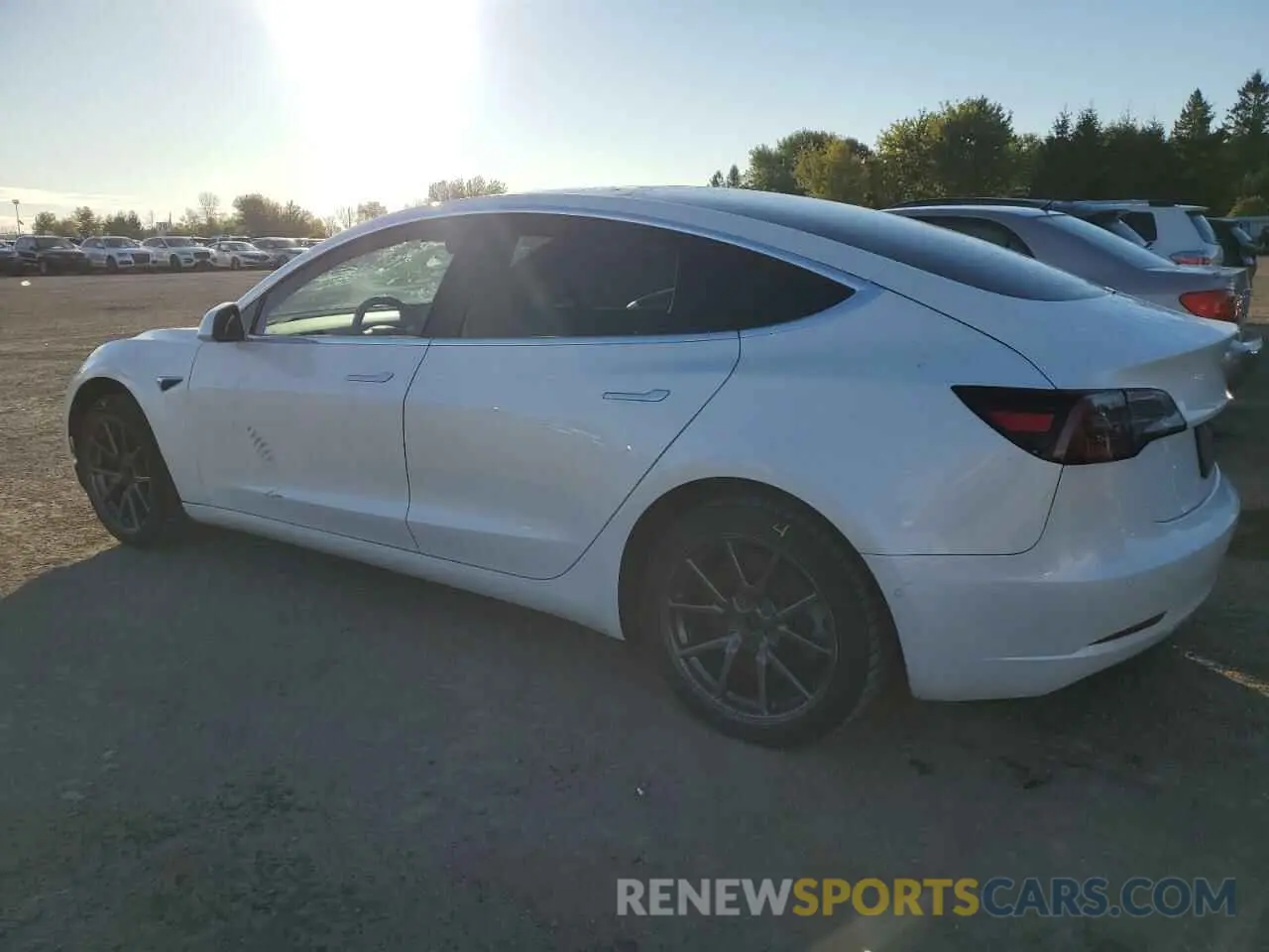 2 fotografías del automóvil dañado 5YJ3E1EA9LF625475 TESLA MODEL 3 2020