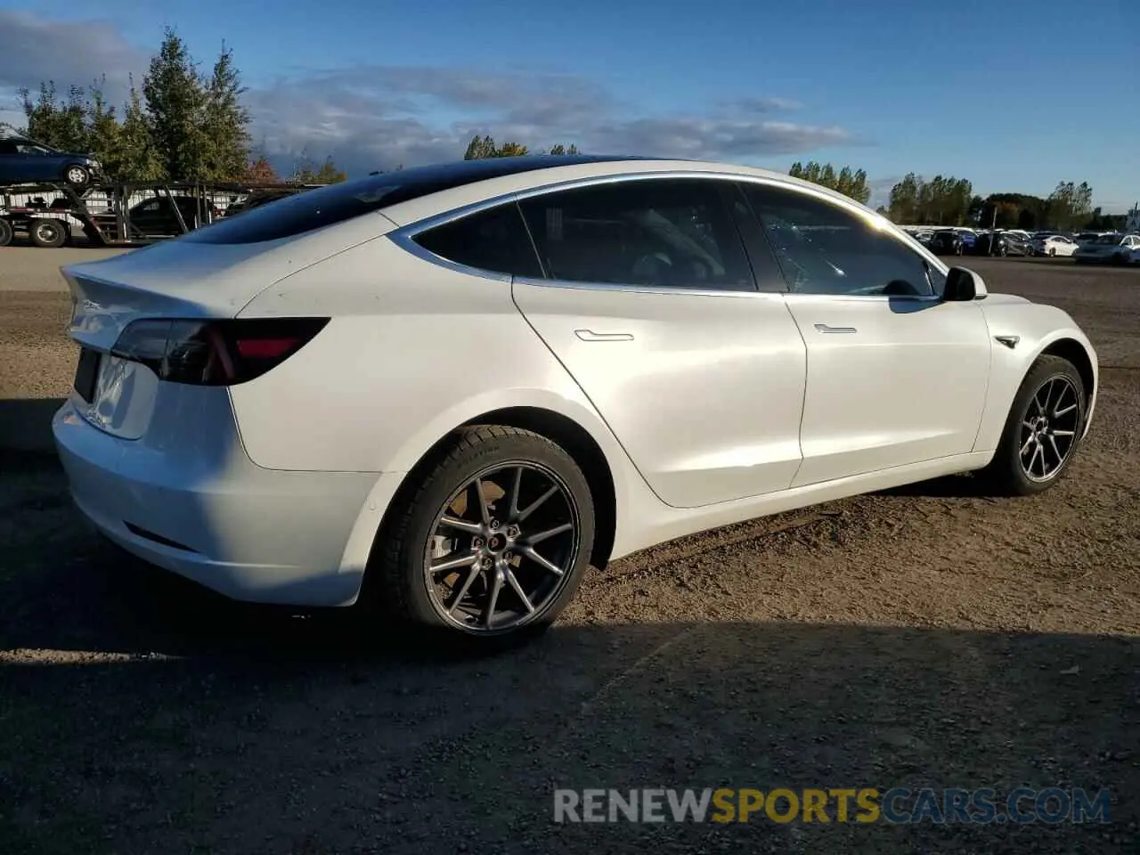 3 fotografías del automóvil dañado 5YJ3E1EA9LF625475 TESLA MODEL 3 2020