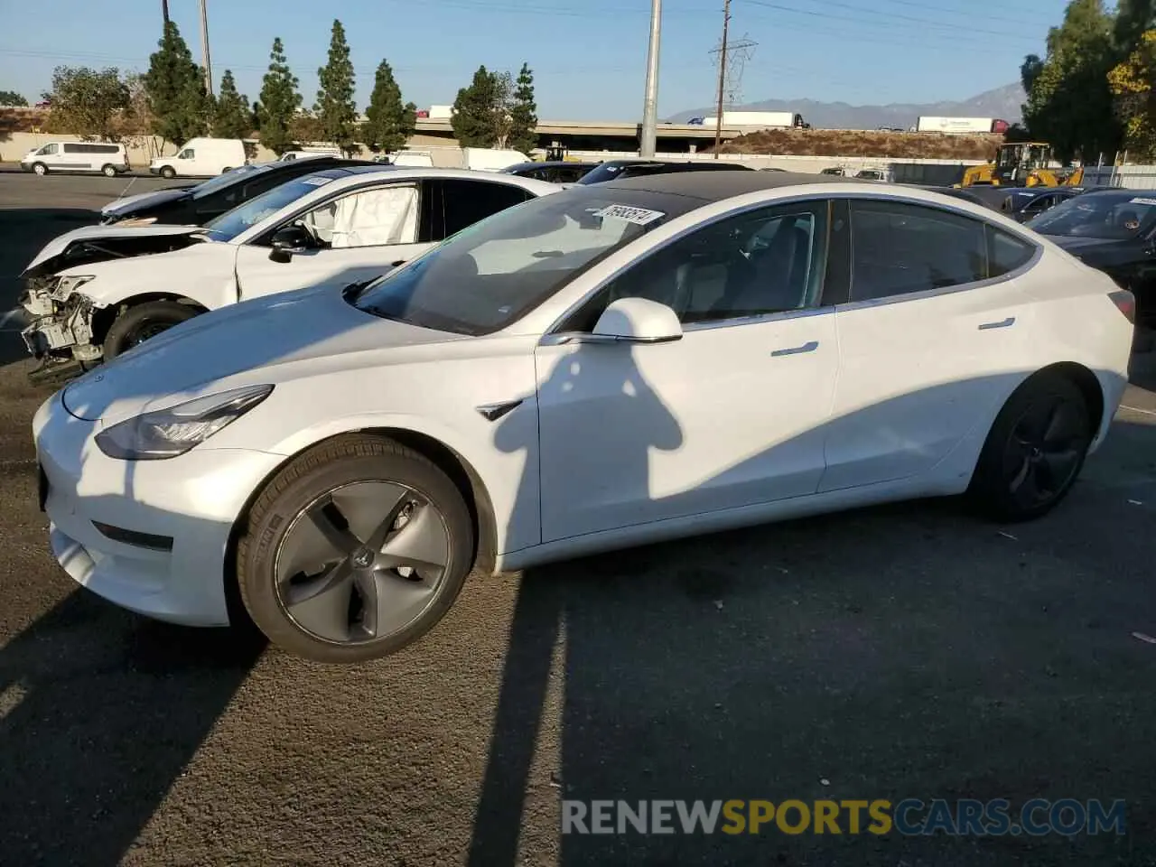 1 fotografías del automóvil dañado 5YJ3E1EA9LF633236 TESLA MODEL 3 2020