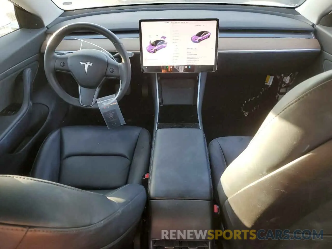 8 fotografías del automóvil dañado 5YJ3E1EA9LF633236 TESLA MODEL 3 2020