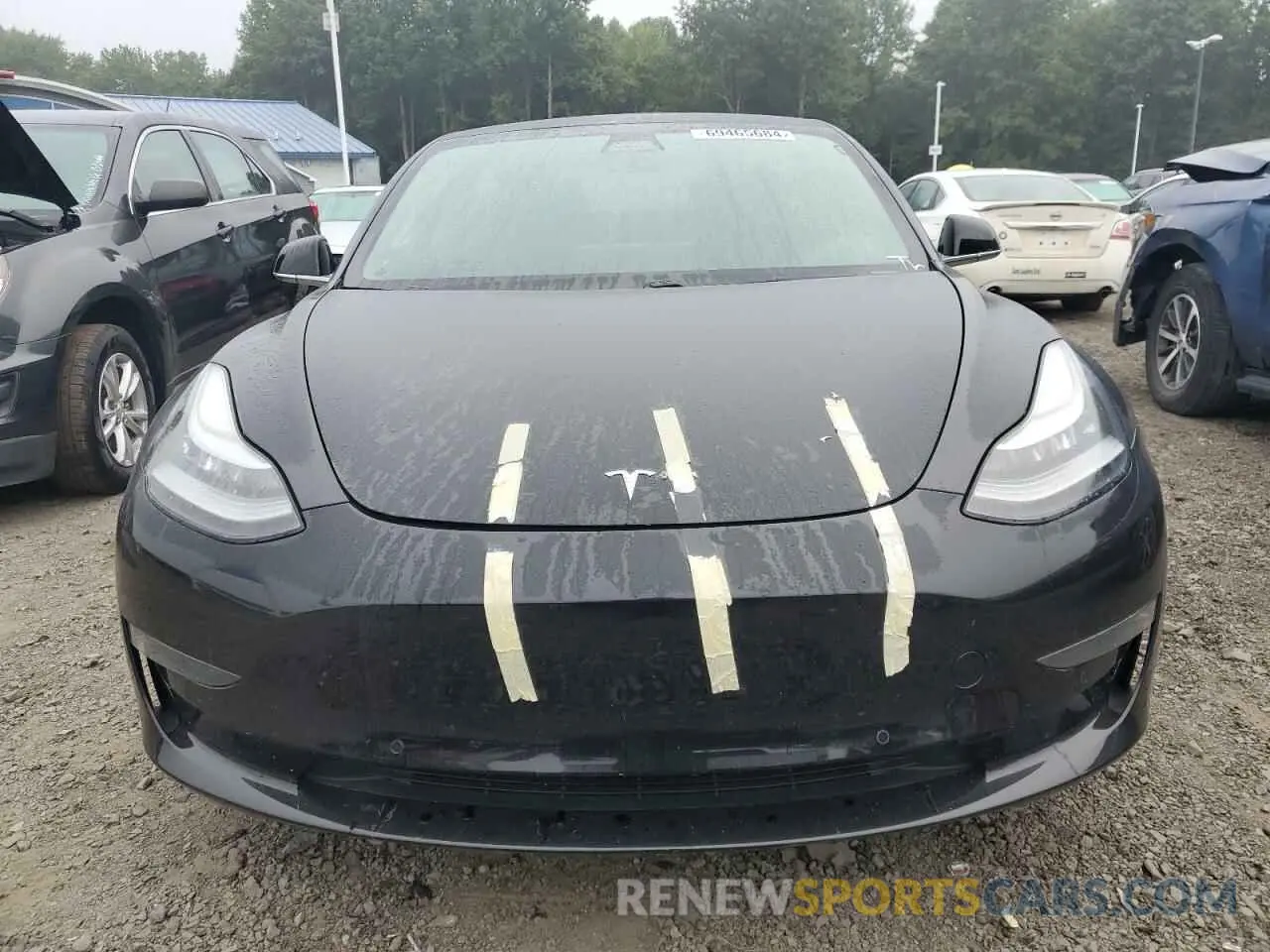 5 fotografías del automóvil dañado 5YJ3E1EA9LF704466 TESLA MODEL 3 2020