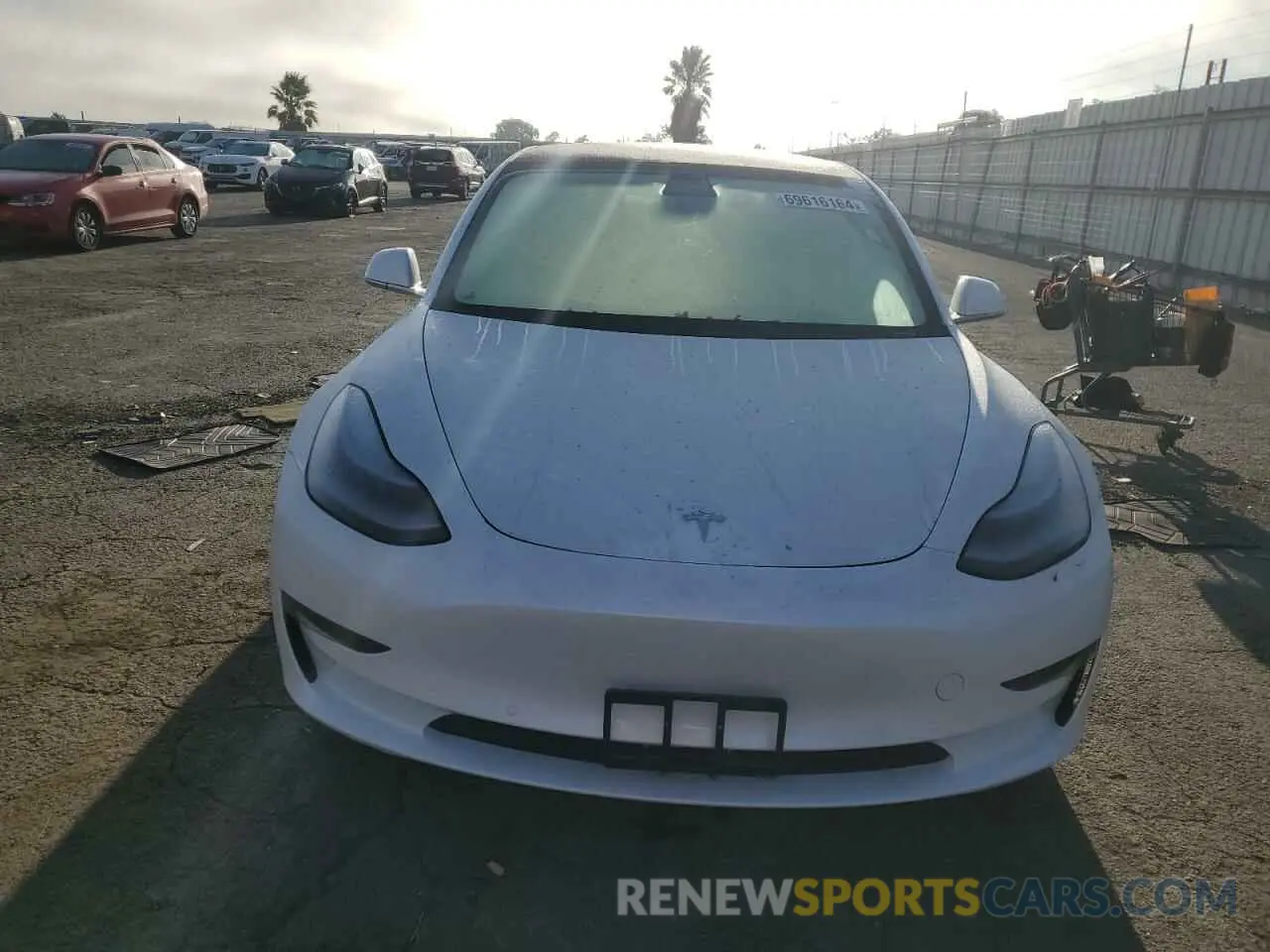 5 fotografías del automóvil dañado 5YJ3E1EA9LF706573 TESLA MODEL 3 2020