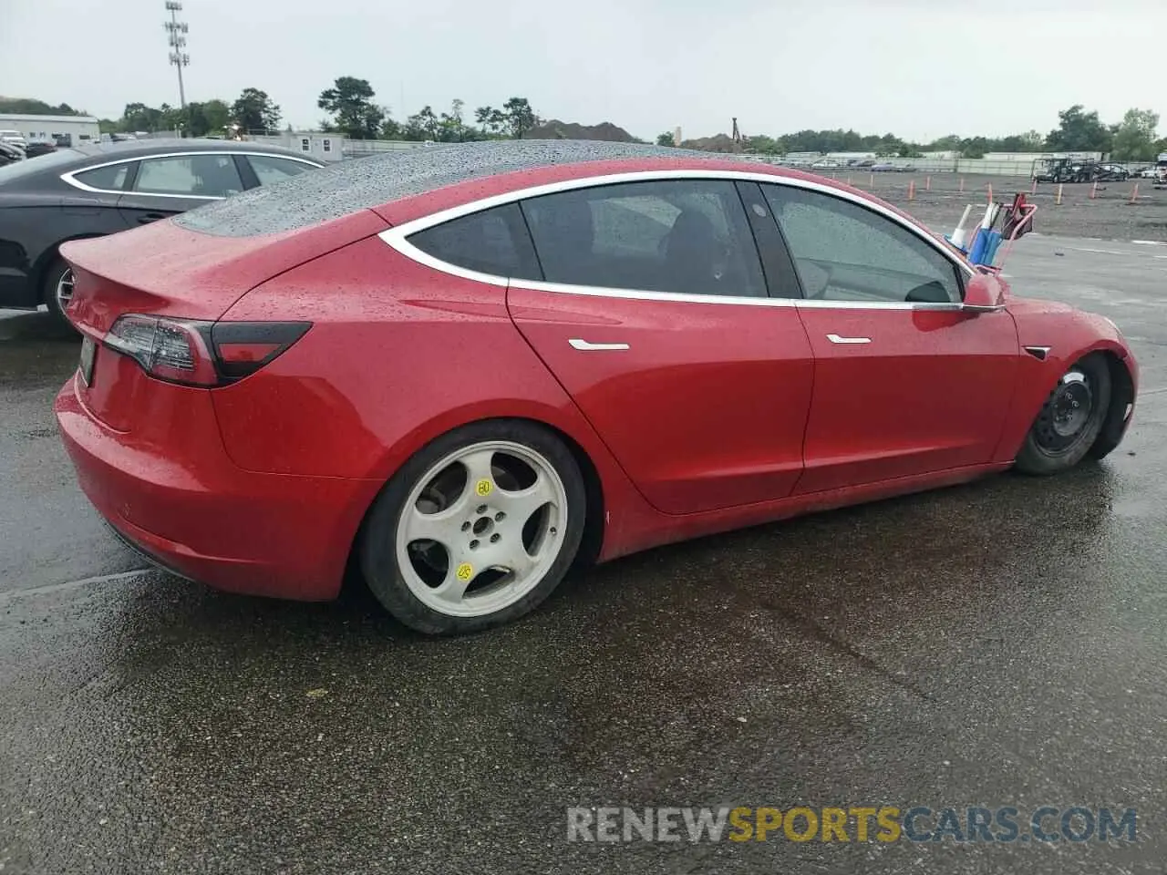 3 fotografías del automóvil dañado 5YJ3E1EA9LF739637 TESLA MODEL 3 2020
