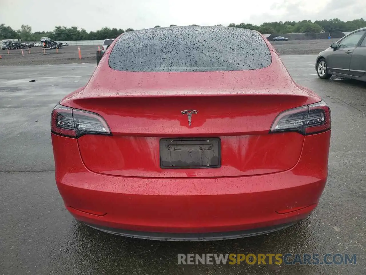 6 fotografías del automóvil dañado 5YJ3E1EA9LF739637 TESLA MODEL 3 2020