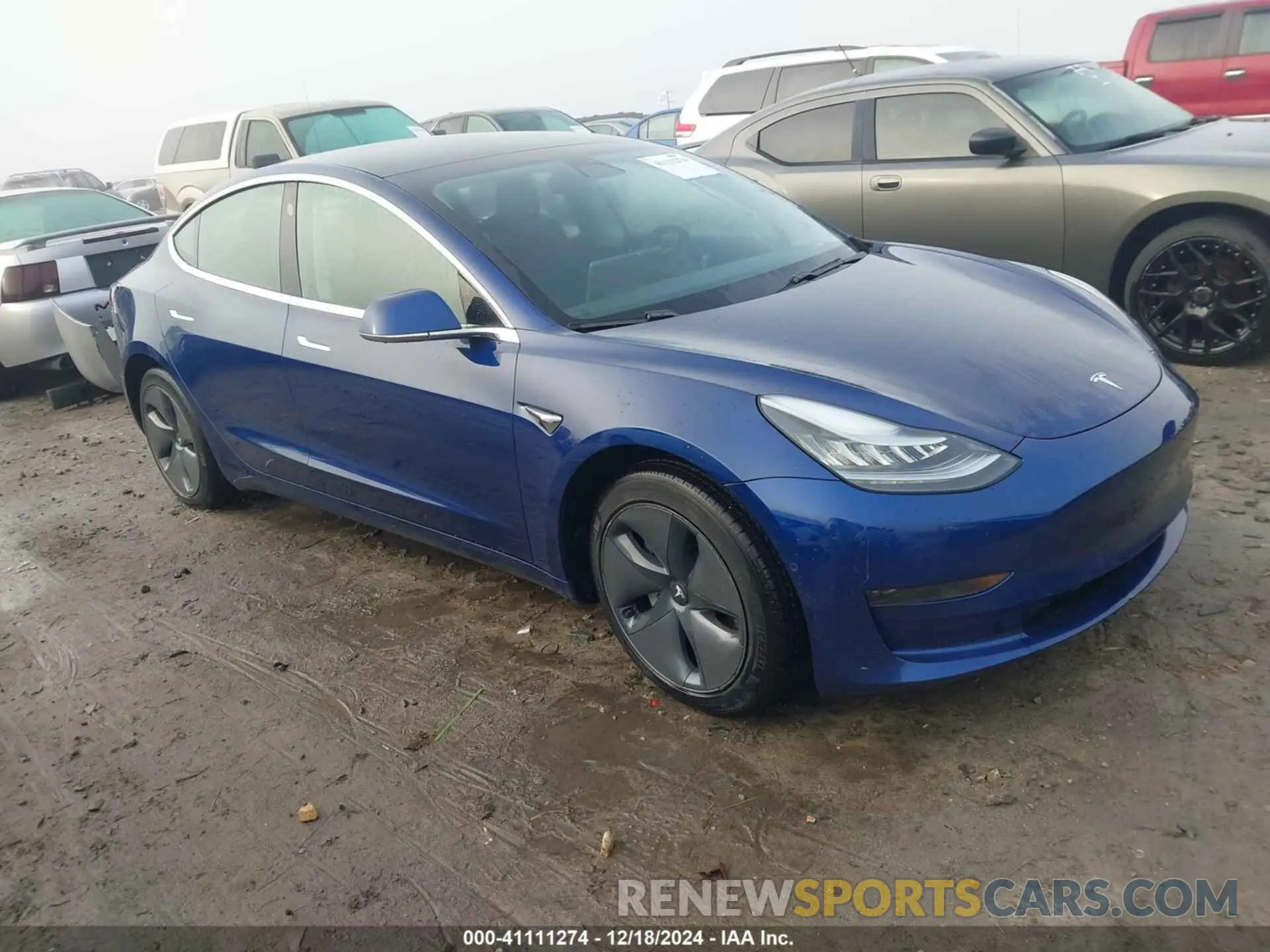 1 fotografías del automóvil dañado 5YJ3E1EA9LF783556 TESLA MODEL 3 2020