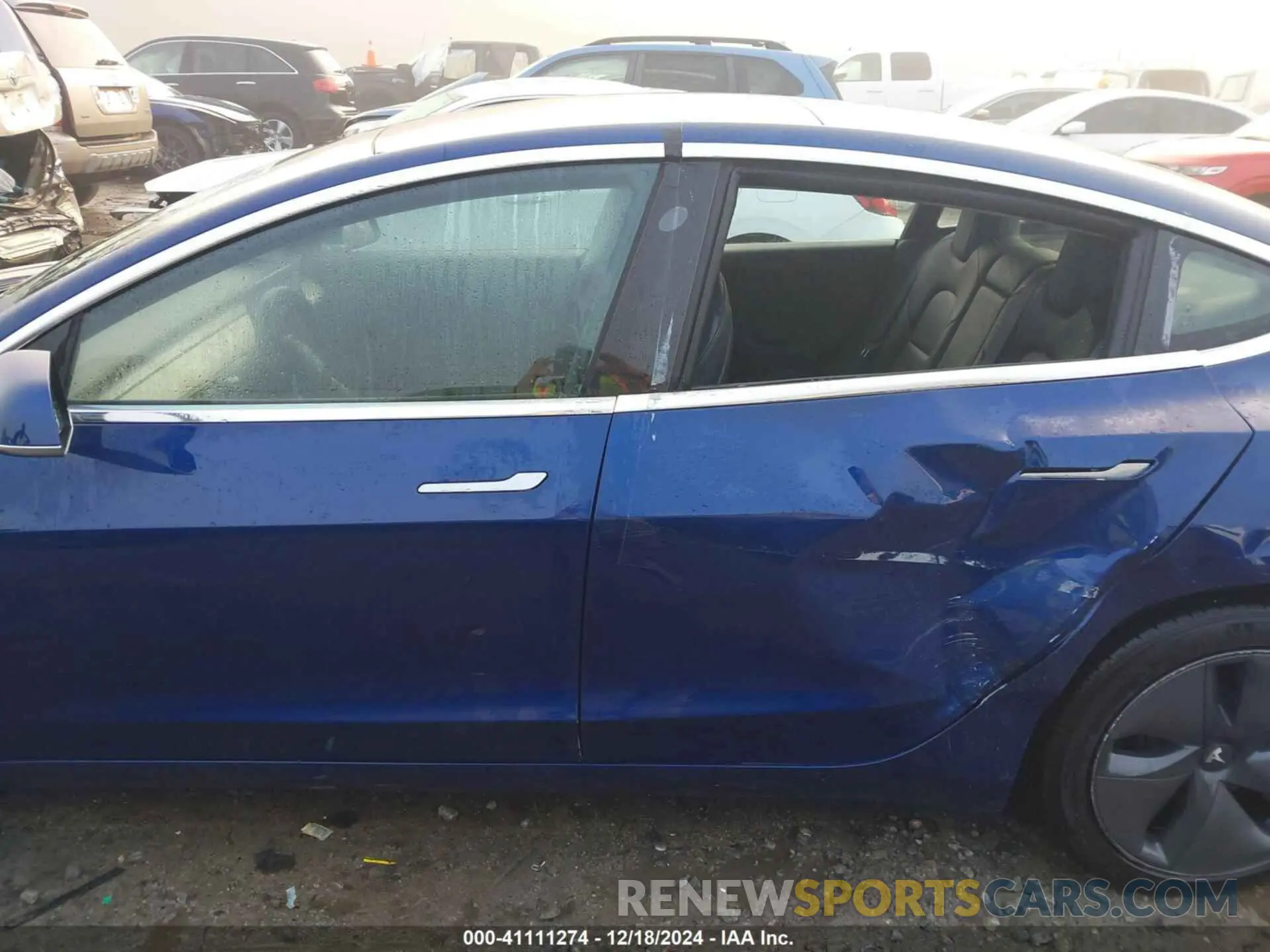 14 fotografías del automóvil dañado 5YJ3E1EA9LF783556 TESLA MODEL 3 2020
