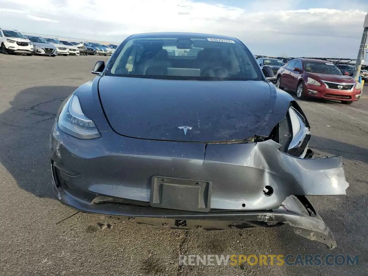 5 fotografías del automóvil dañado 5YJ3E1EA9LF803479 TESLA MODEL 3 2020