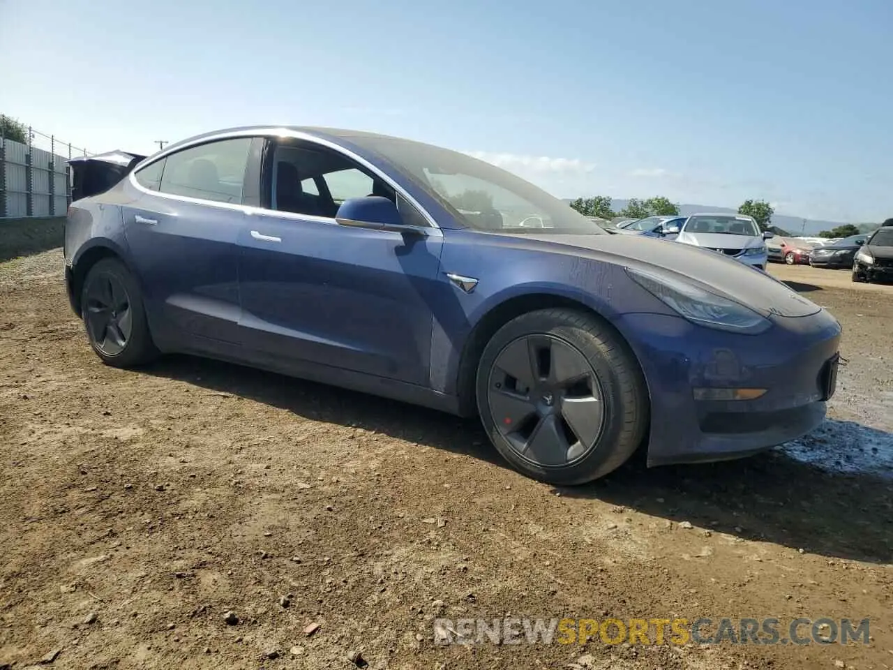 4 fotografías del automóvil dañado 5YJ3E1EA9LF805670 TESLA MODEL 3 2020