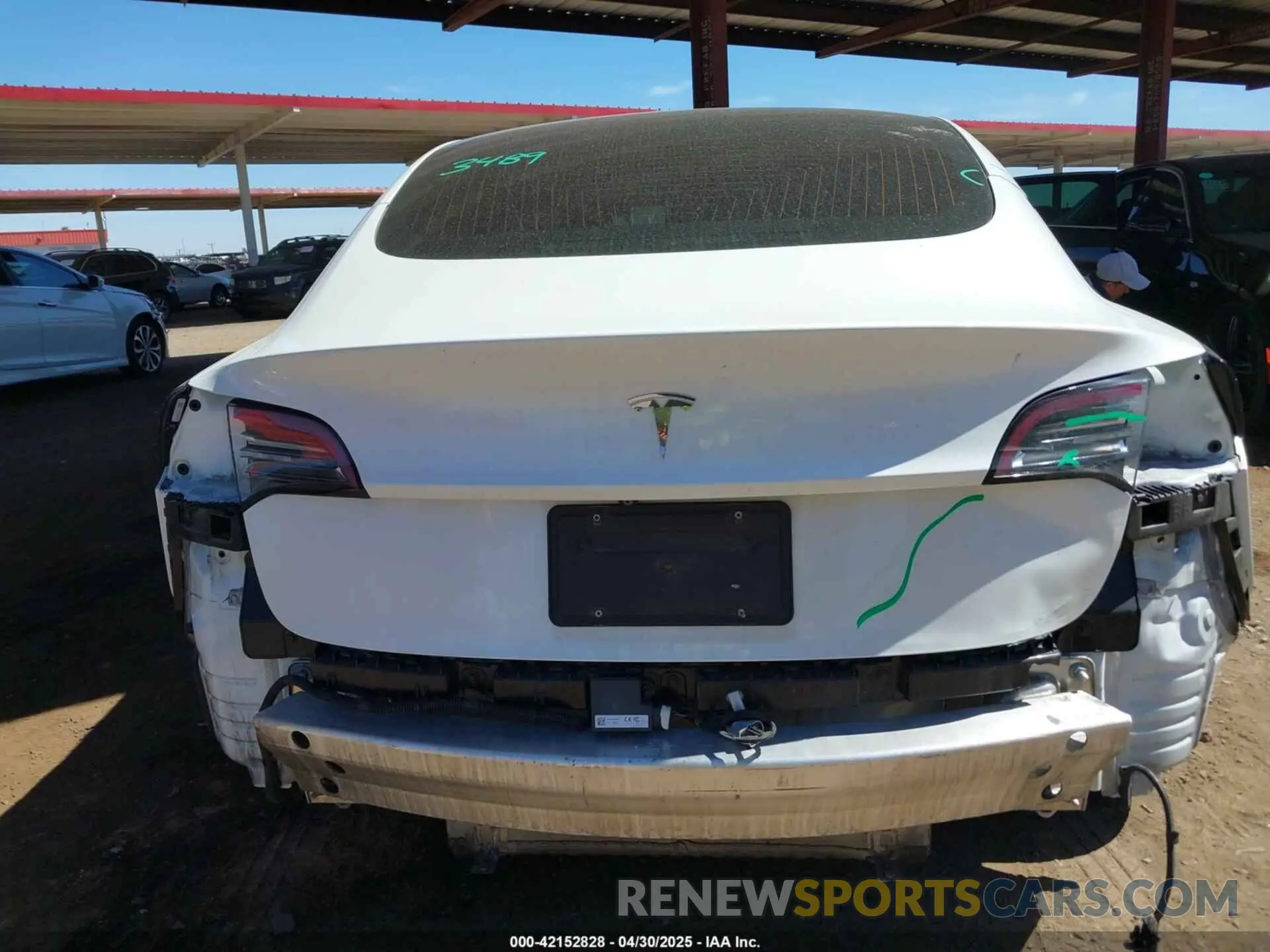 16 fotografías del automóvil dañado 5YJ3E1EAXLF598061 TESLA MODEL 3 2020