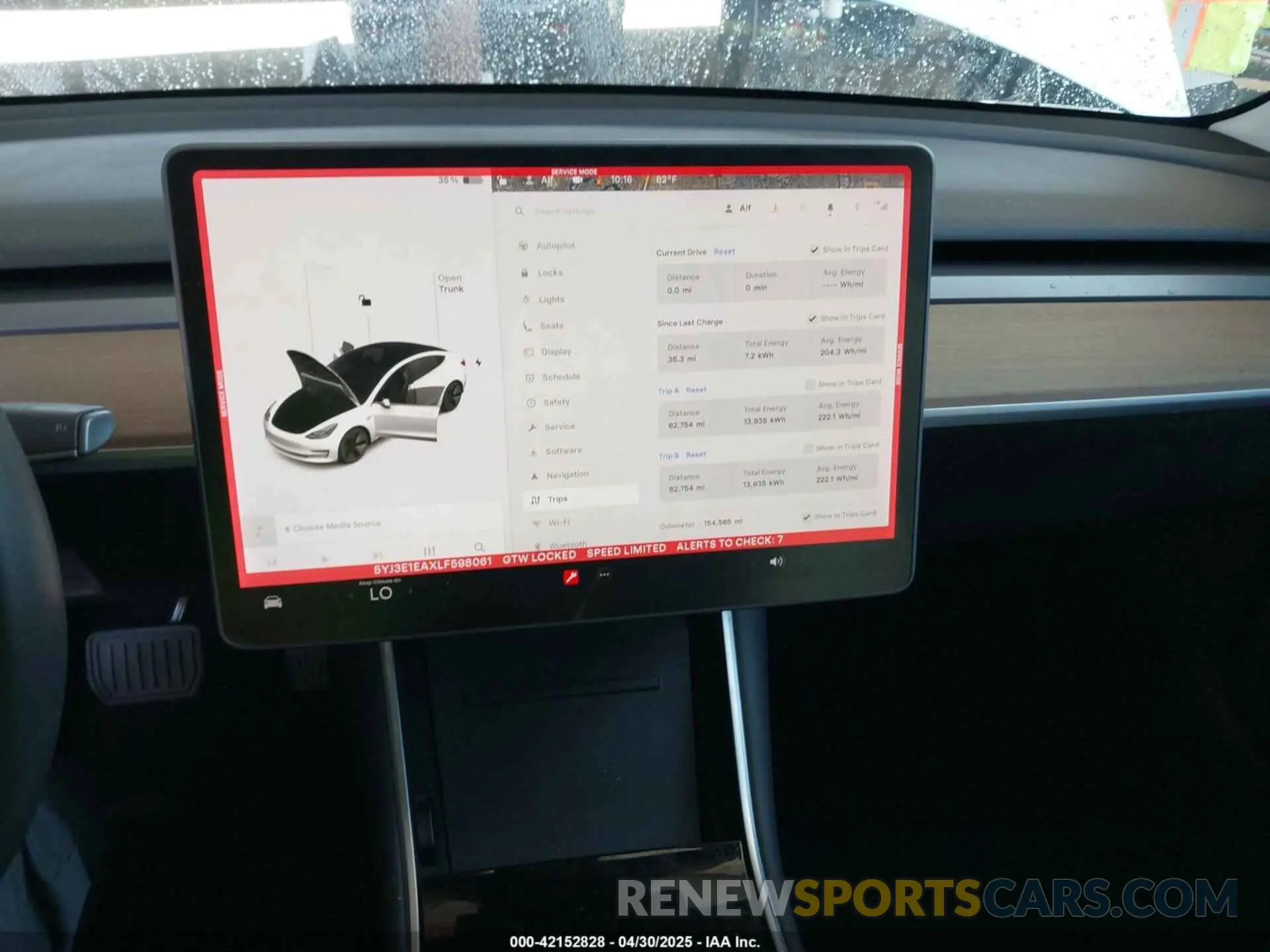 18 fotografías del automóvil dañado 5YJ3E1EAXLF598061 TESLA MODEL 3 2020