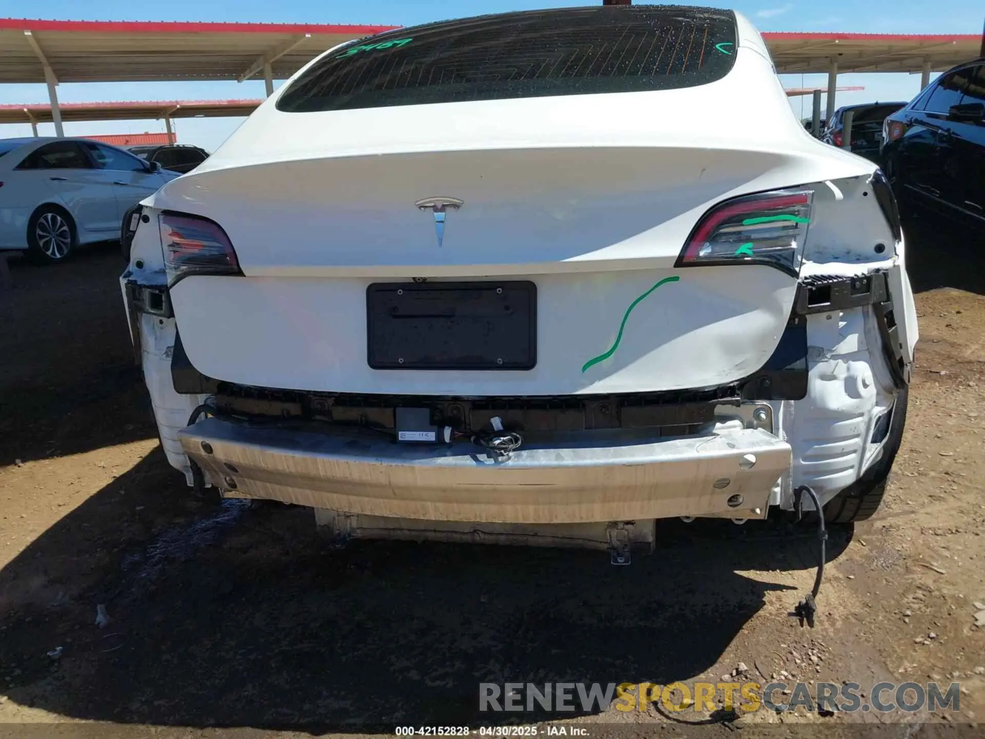 6 fotografías del automóvil dañado 5YJ3E1EAXLF598061 TESLA MODEL 3 2020