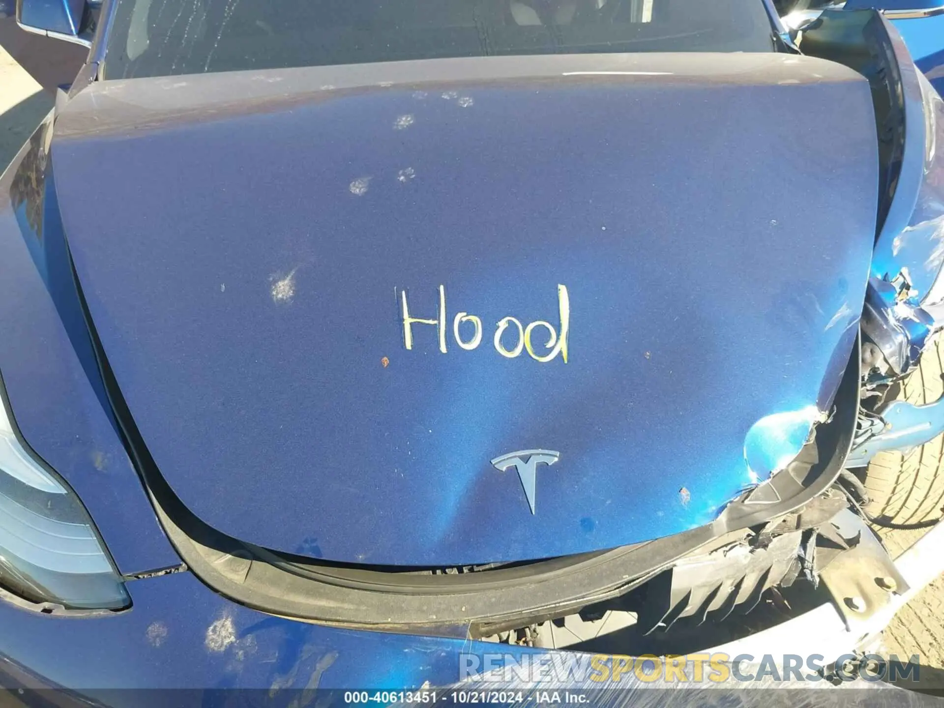 10 fotografías del automóvil dañado 5YJ3E1EAXLF614159 TESLA MODEL 3 2020