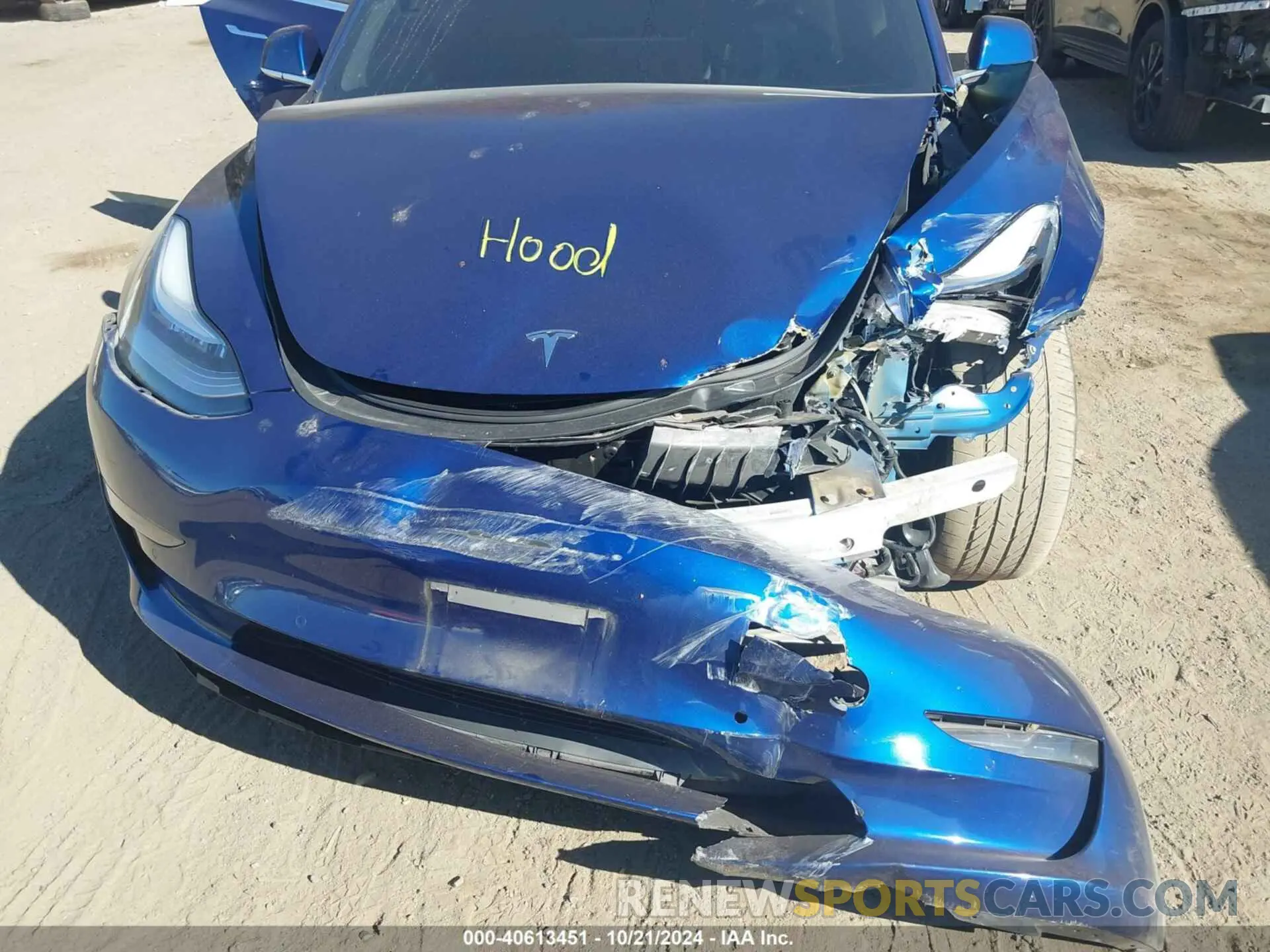12 fotografías del automóvil dañado 5YJ3E1EAXLF614159 TESLA MODEL 3 2020