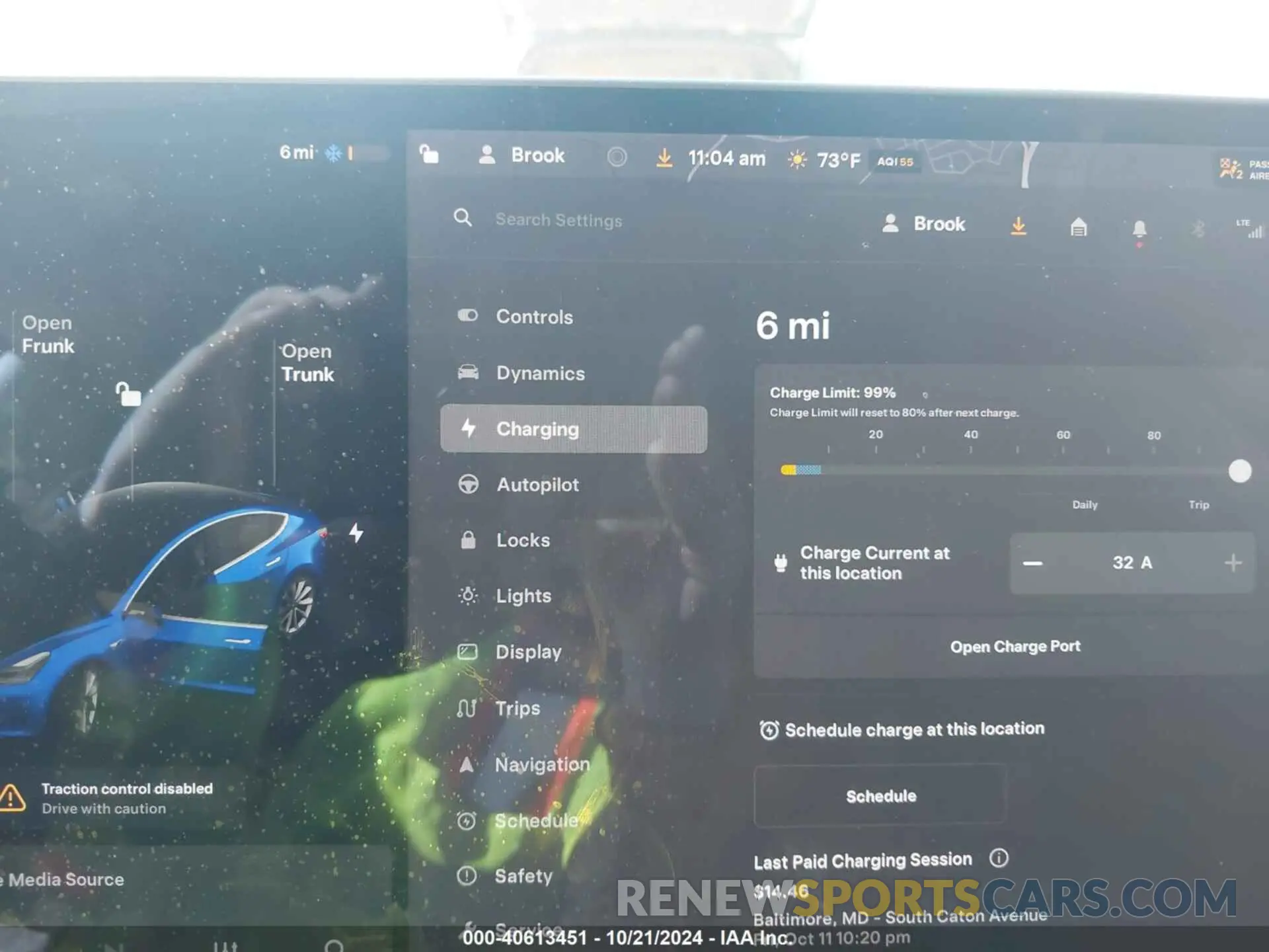 17 fotografías del automóvil dañado 5YJ3E1EAXLF614159 TESLA MODEL 3 2020