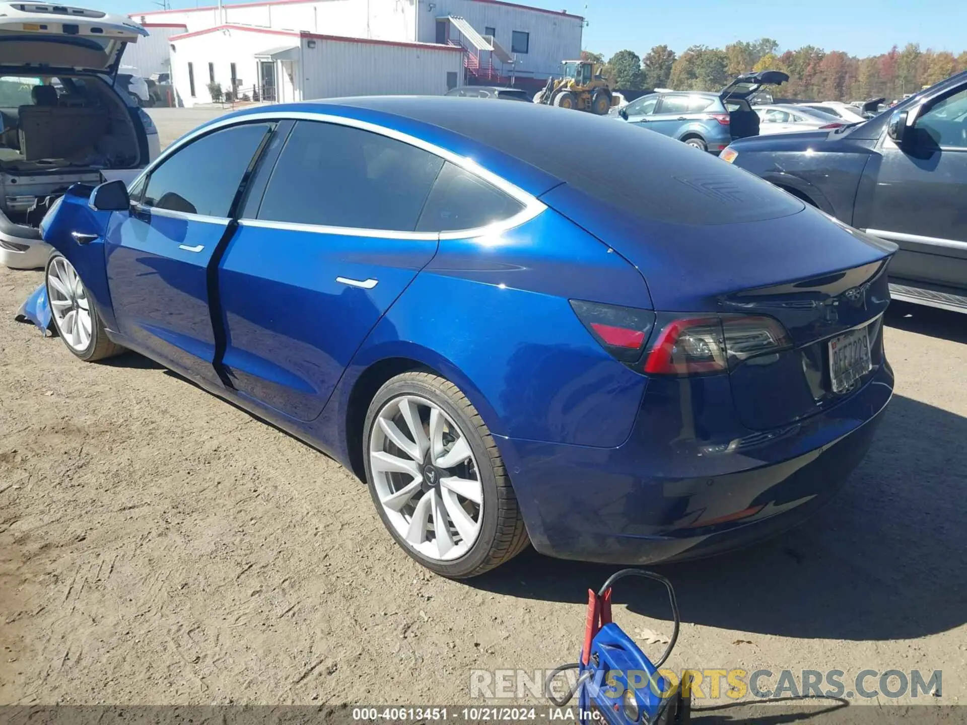 3 fotografías del automóvil dañado 5YJ3E1EAXLF614159 TESLA MODEL 3 2020