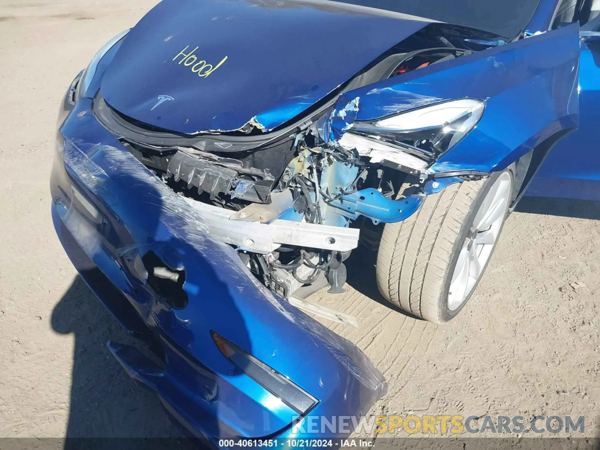 6 fotografías del automóvil dañado 5YJ3E1EAXLF614159 TESLA MODEL 3 2020