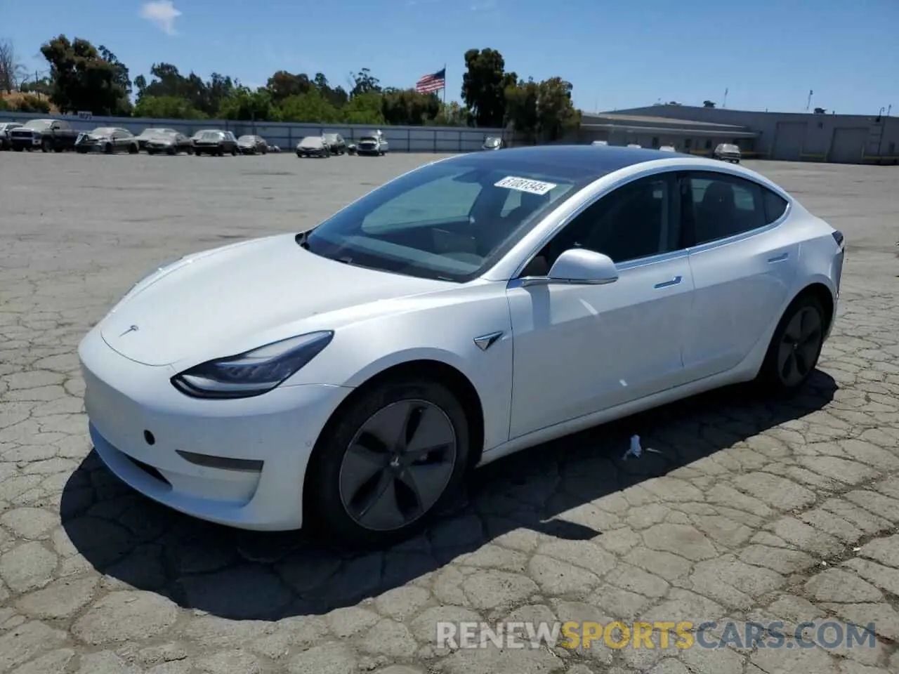 1 fotografías del automóvil dañado 5YJ3E1EAXLF632743 TESLA MODEL 3 2020