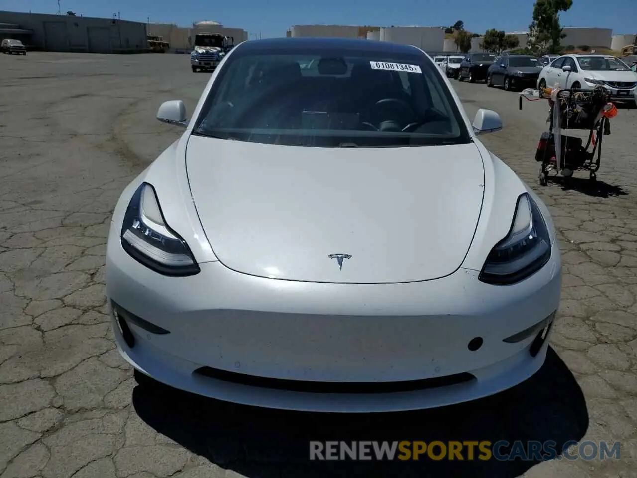 5 fotografías del automóvil dañado 5YJ3E1EAXLF632743 TESLA MODEL 3 2020