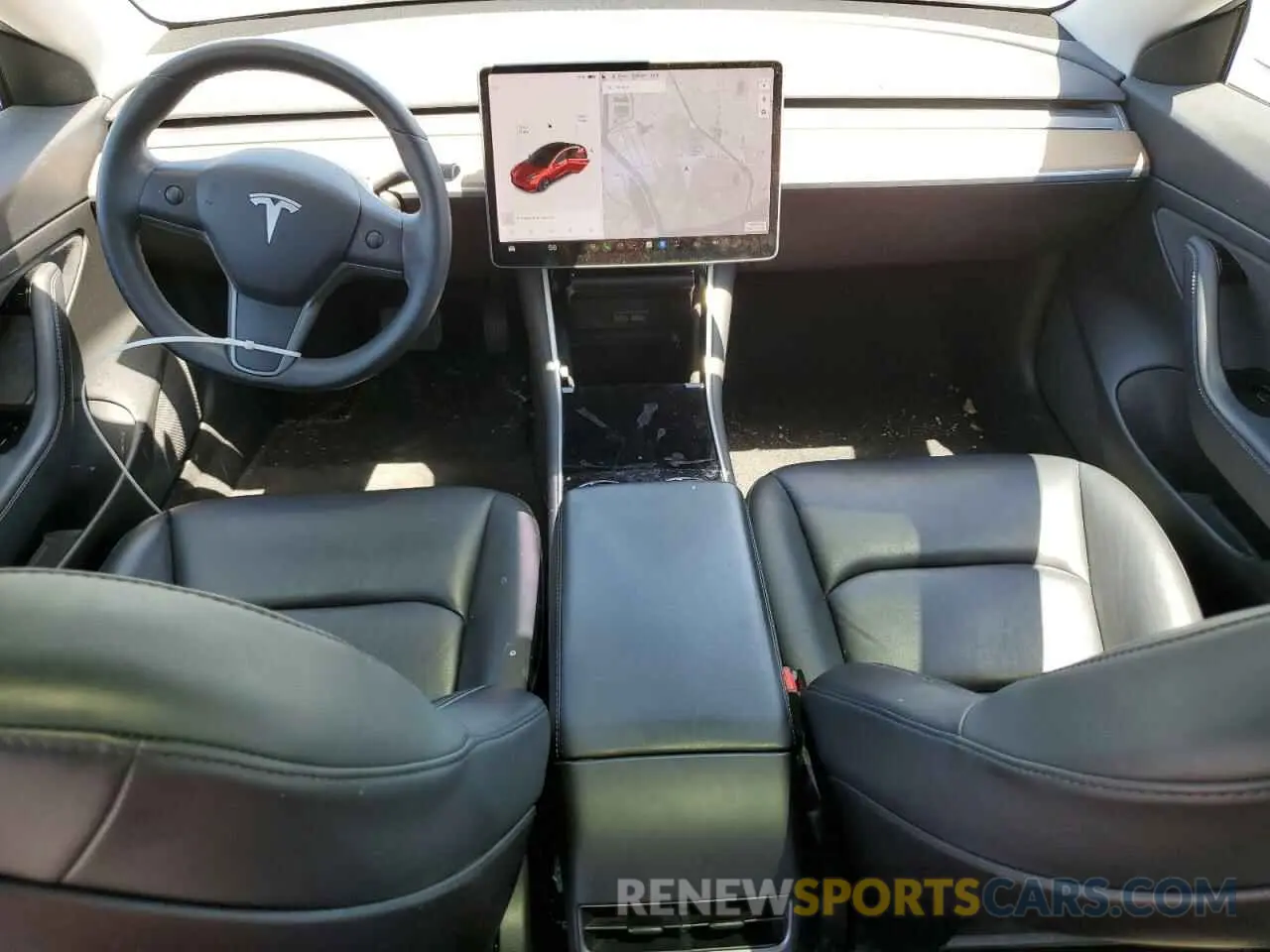8 fotografías del automóvil dañado 5YJ3E1EAXLF632743 TESLA MODEL 3 2020