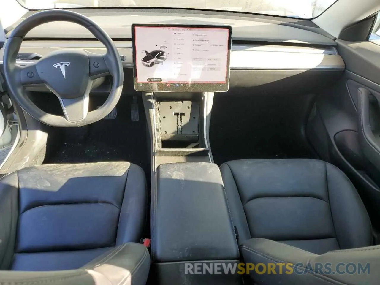 8 fotografías del automóvil dañado 5YJ3E1EAXLF632757 TESLA MODEL 3 2020
