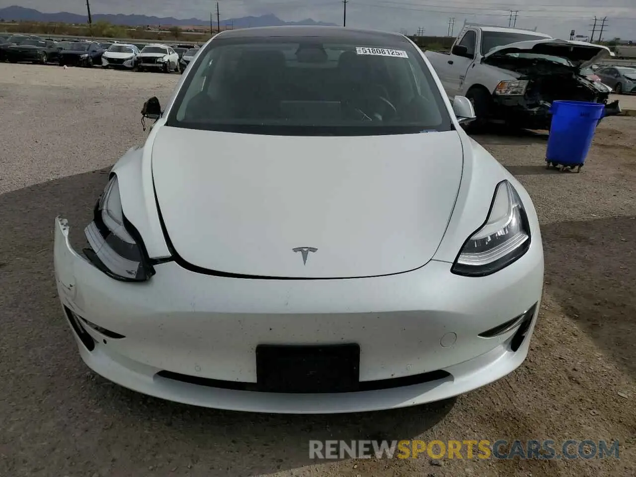 5 fotografías del automóvil dañado 5YJ3E1EAXLF634427 TESLA MODEL 3 2020