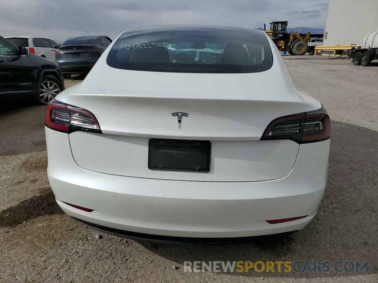 6 fotografías del automóvil dañado 5YJ3E1EAXLF634427 TESLA MODEL 3 2020