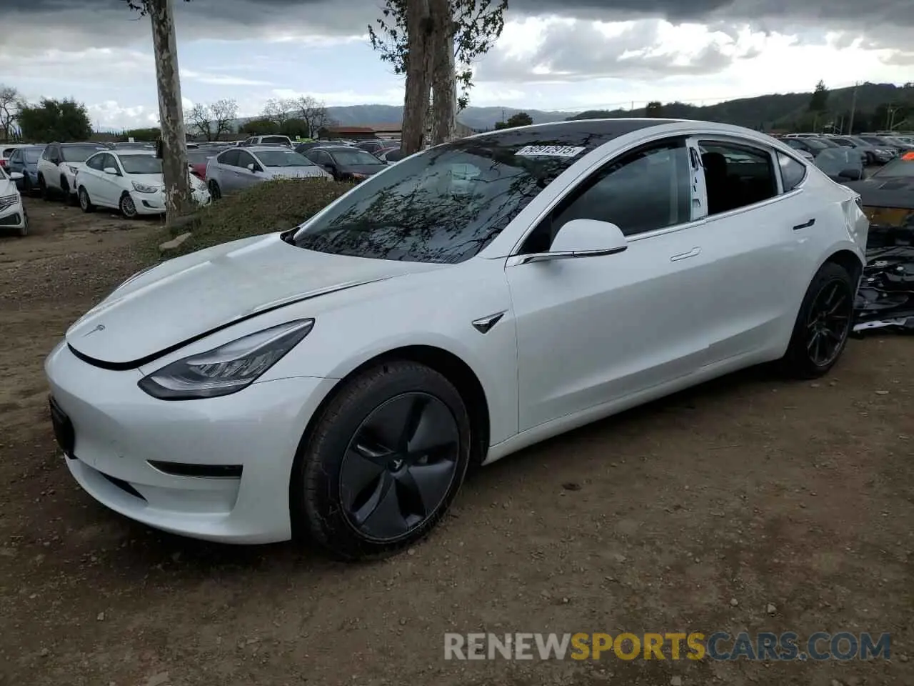 1 fotografías del automóvil dañado 5YJ3E1EAXLF645041 TESLA MODEL 3 2020