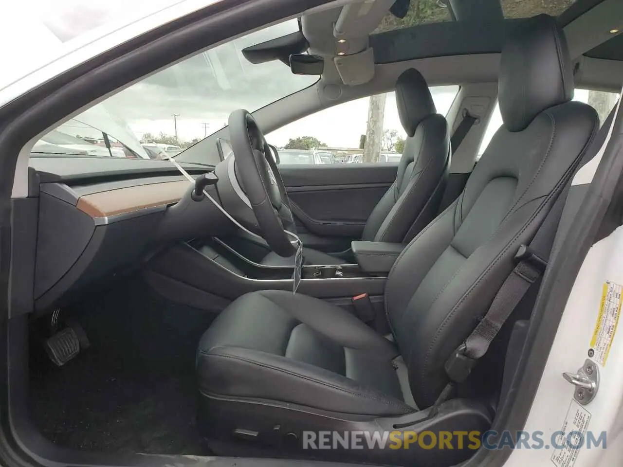 7 fotografías del automóvil dañado 5YJ3E1EAXLF645041 TESLA MODEL 3 2020