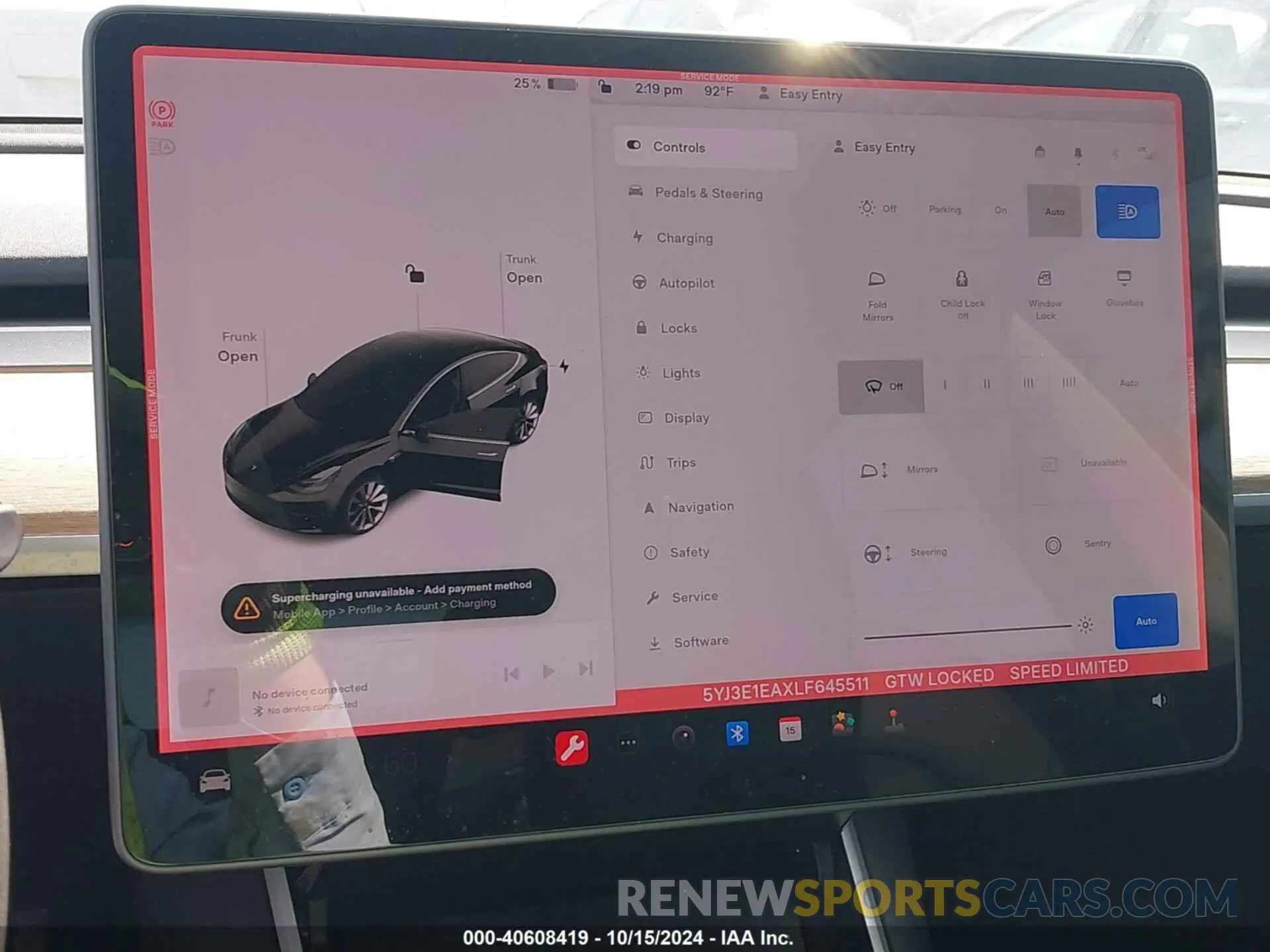 17 fotografías del automóvil dañado 5YJ3E1EAXLF645511 TESLA MODEL 3 2020