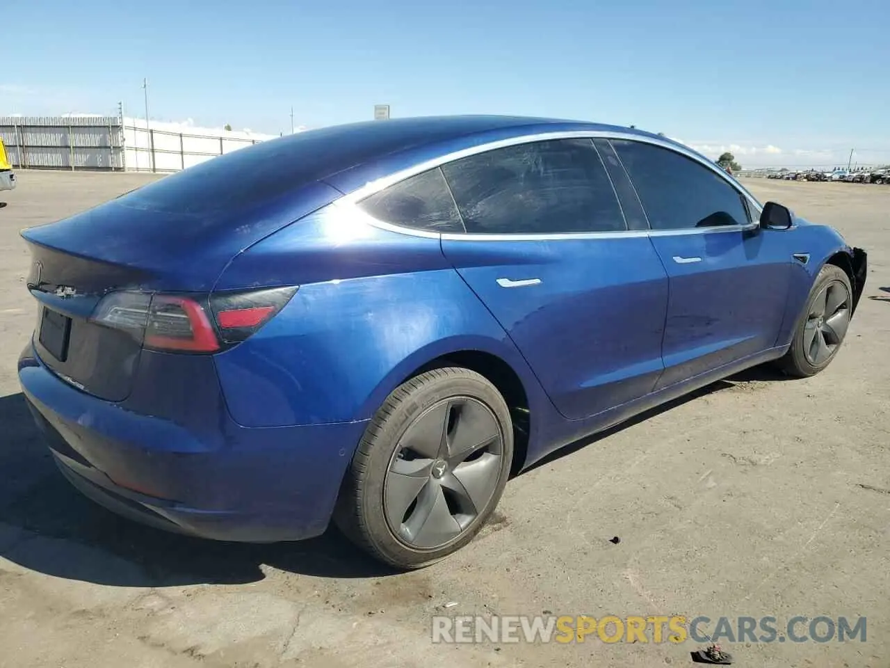 3 fotografías del automóvil dañado 5YJ3E1EAXLF658498 TESLA MODEL 3 2020