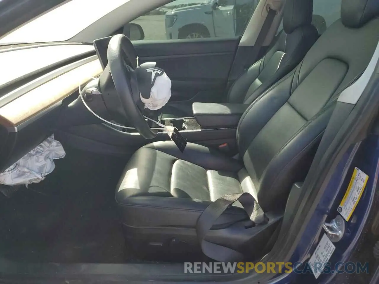 7 fotografías del automóvil dañado 5YJ3E1EAXLF658498 TESLA MODEL 3 2020