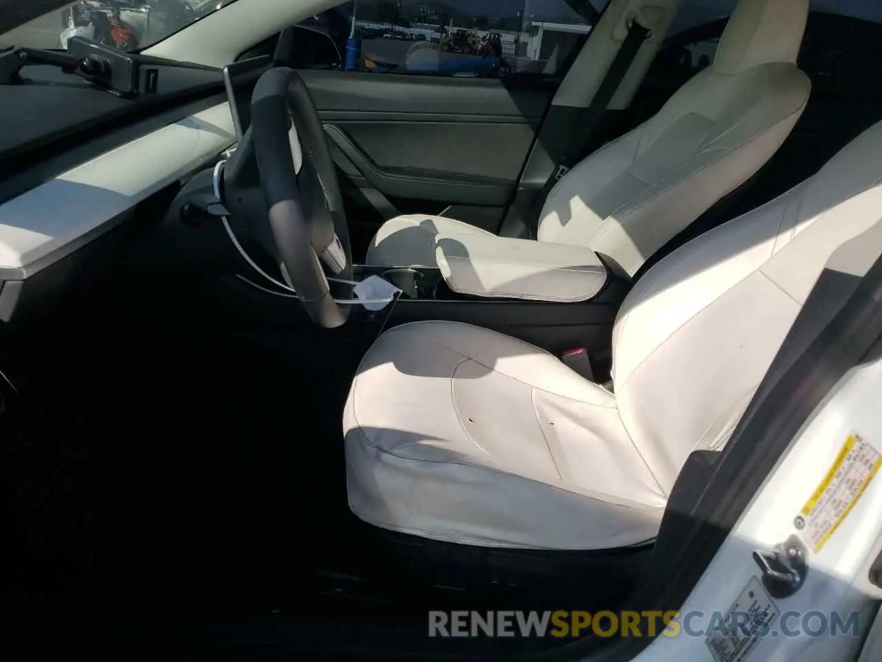 7 fotografías del automóvil dañado 5YJ3E1EAXLF706243 TESLA MODEL 3 2020