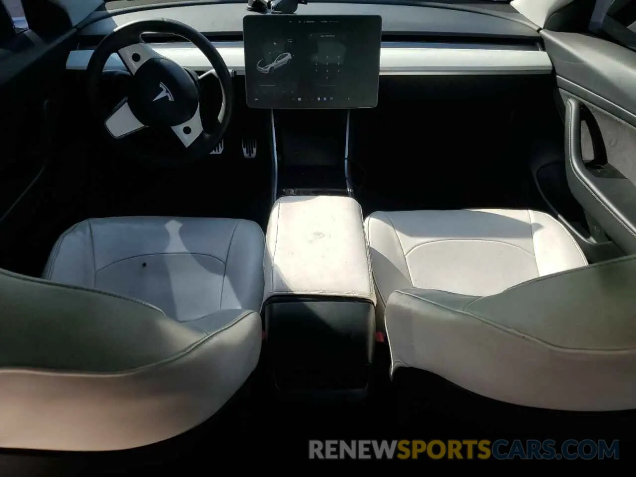 8 fotografías del automóvil dañado 5YJ3E1EAXLF706243 TESLA MODEL 3 2020