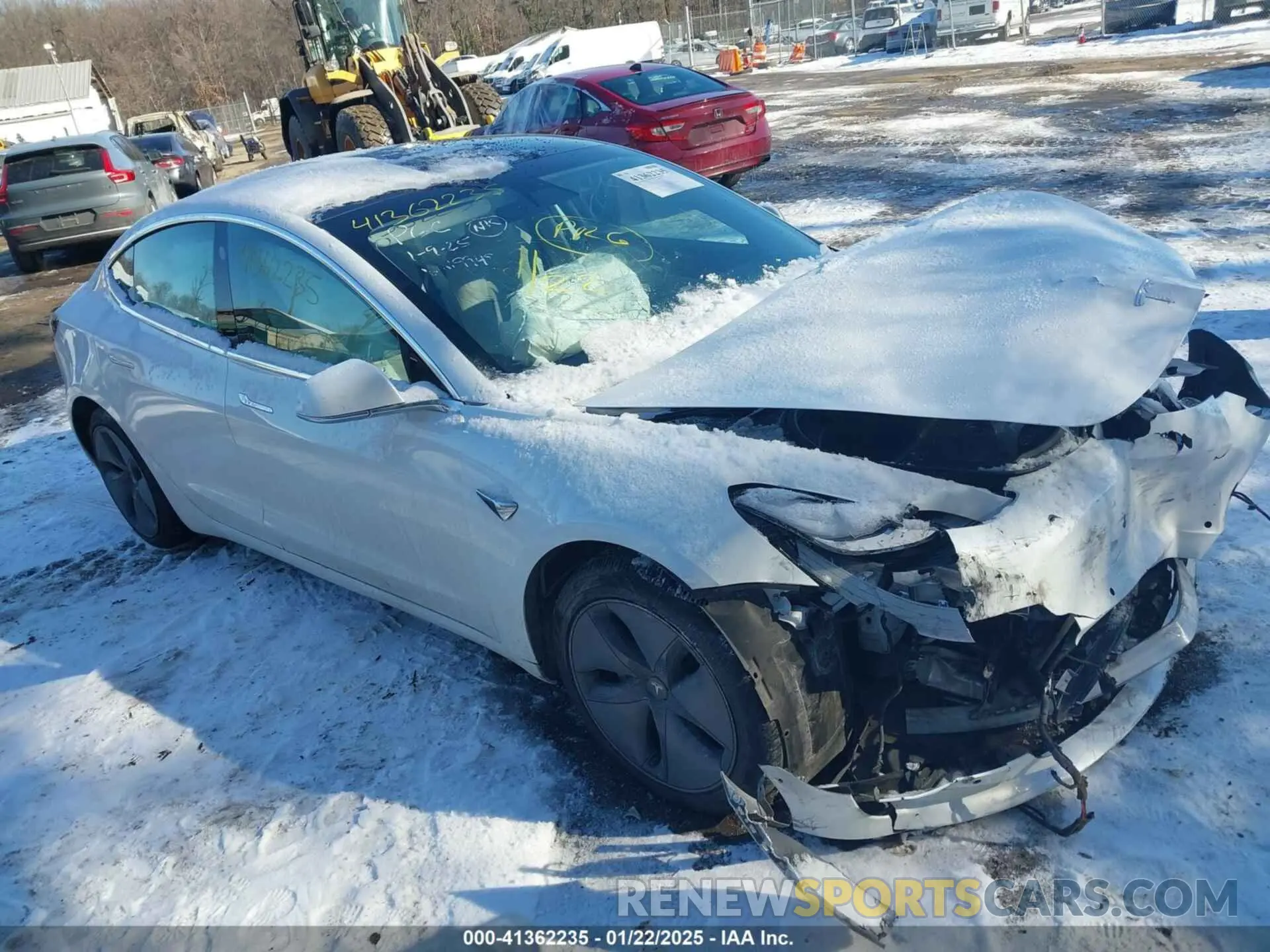 1 fotografías del automóvil dañado 5YJ3E1EAXLF709949 TESLA MODEL 3 2020