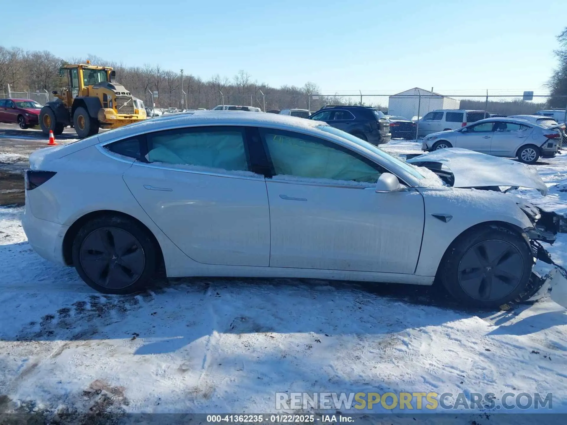 13 fotografías del automóvil dañado 5YJ3E1EAXLF709949 TESLA MODEL 3 2020