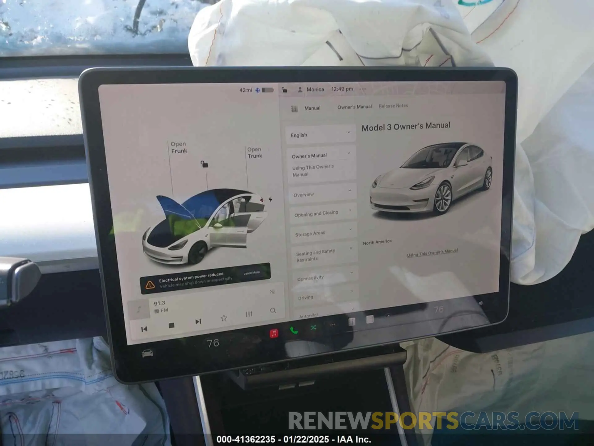 18 fotografías del automóvil dañado 5YJ3E1EAXLF709949 TESLA MODEL 3 2020