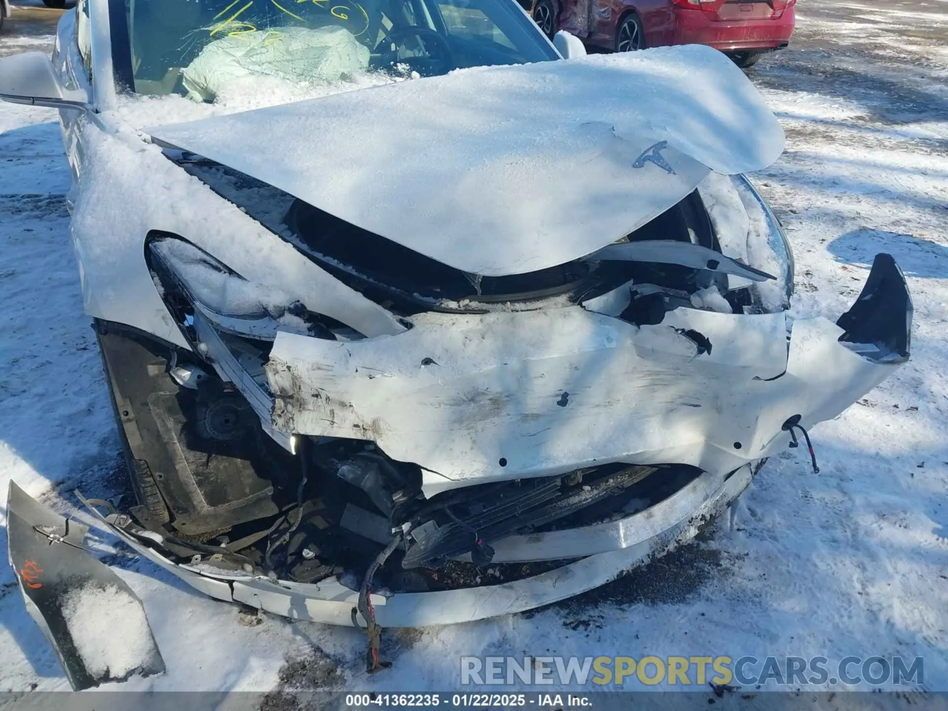 6 fotografías del automóvil dañado 5YJ3E1EAXLF709949 TESLA MODEL 3 2020