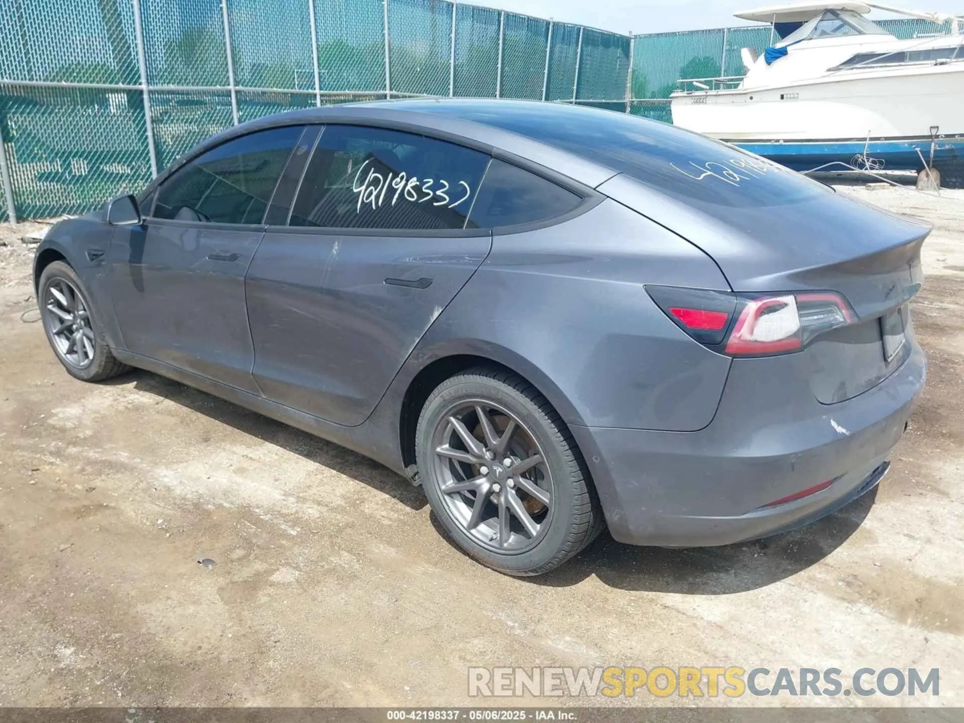 3 fotografías del automóvil dañado 5YJ3E1EAXLF783517 TESLA MODEL 3 2020